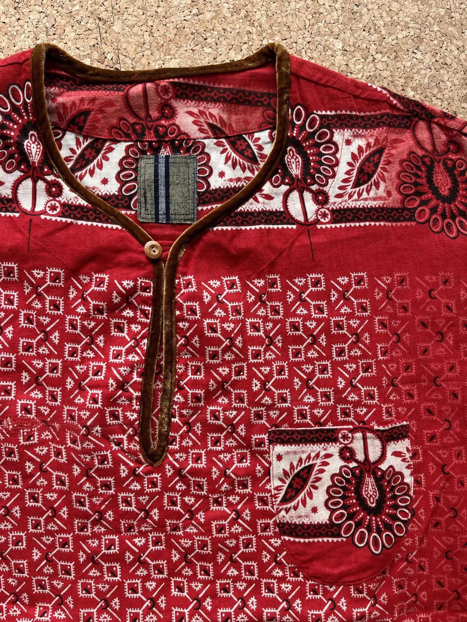Visvim Shirts Button Ups I.C.T. TUNIC P.O. (L.A. VISVIM EXPOSITION Opening Exclusive) Red