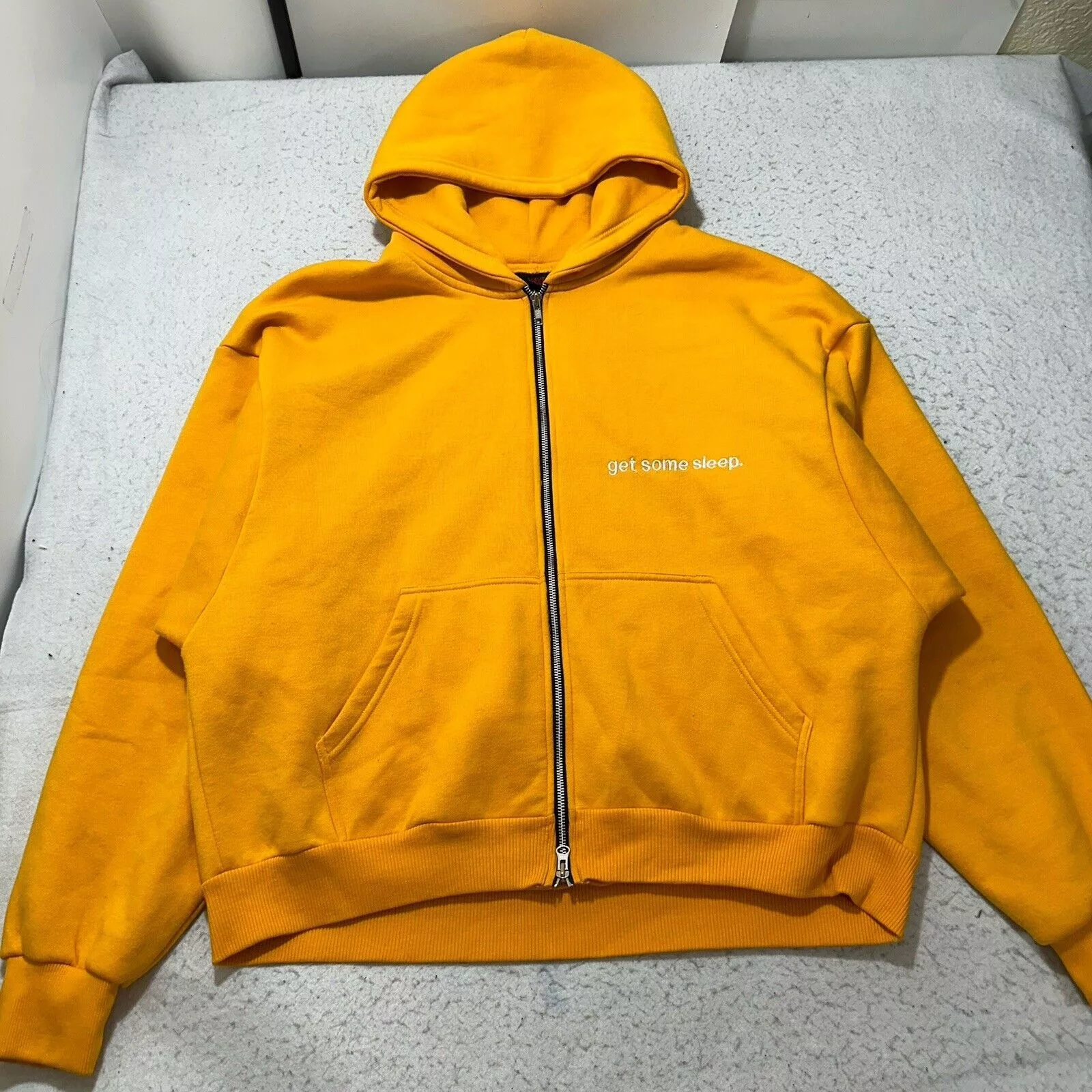 Other Sweatshirts Hoodies Other Get Some Sleep XXL Hoodie Won't Be Like This Forever Mustard Yellow