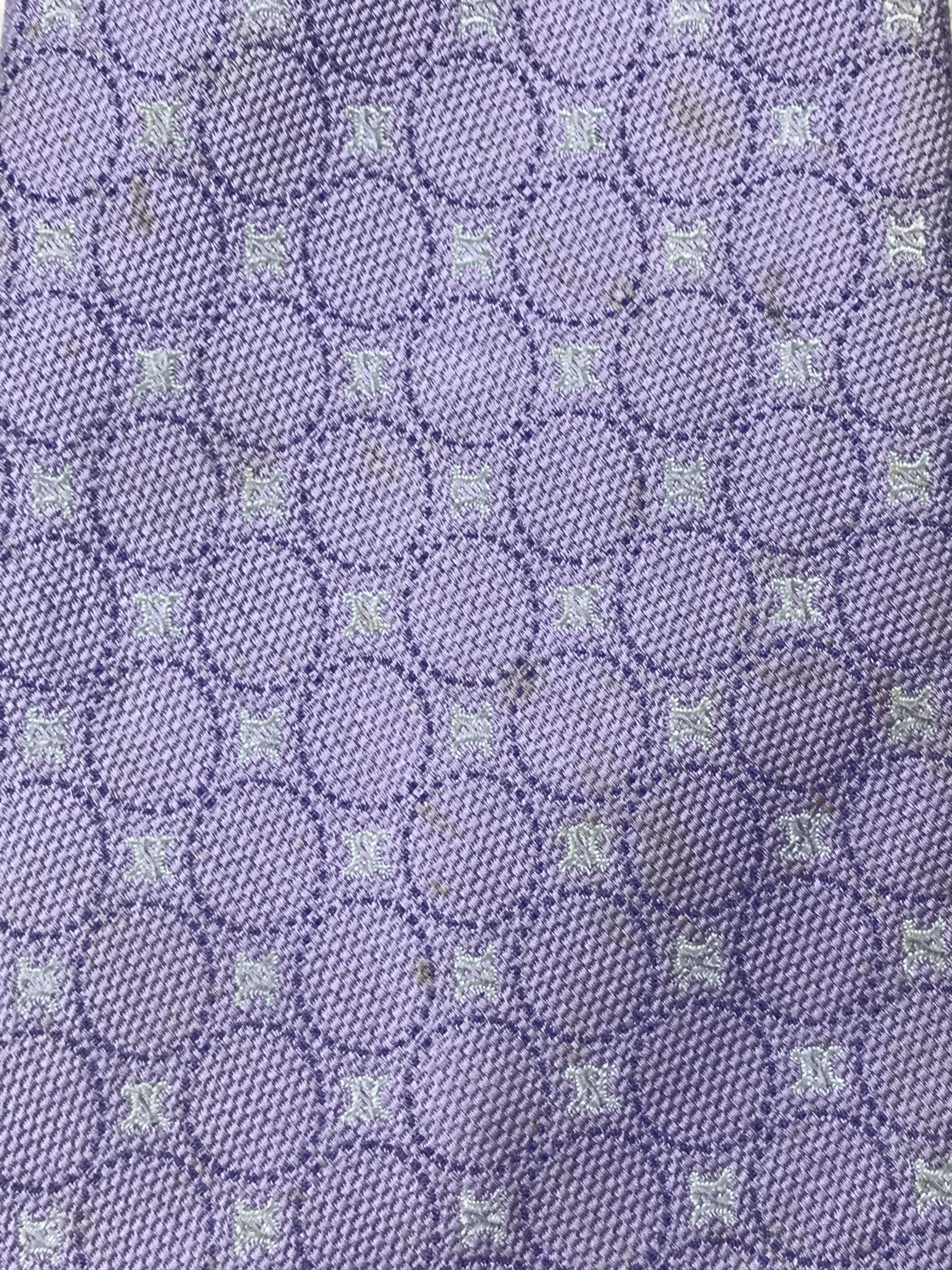 Celine Ties Pocketsquares Vintage Celine Monogram Silk Necktie Multi