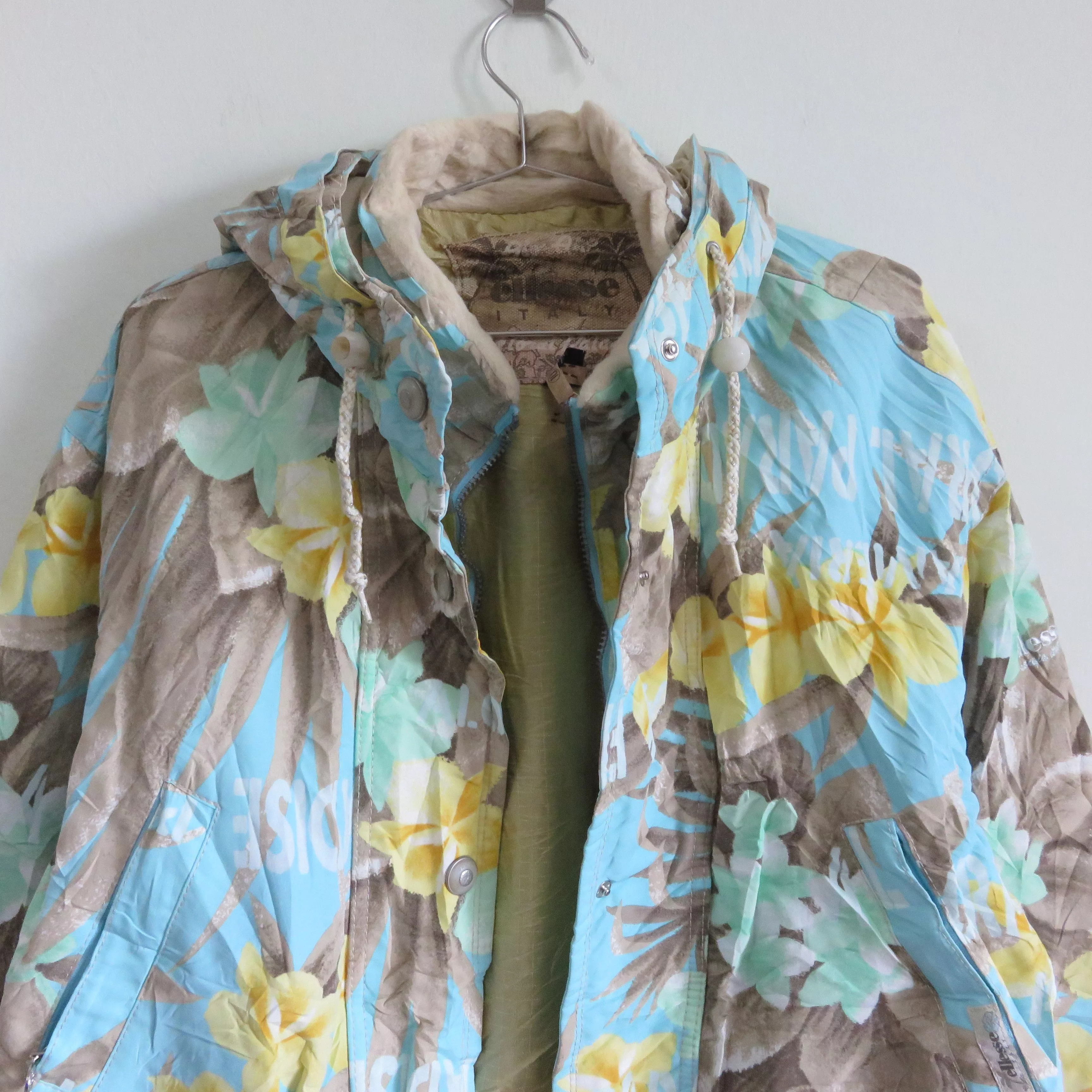 Ellesse Light Jackets Ellesse Floral Snow Ski Winter Jacket Multi