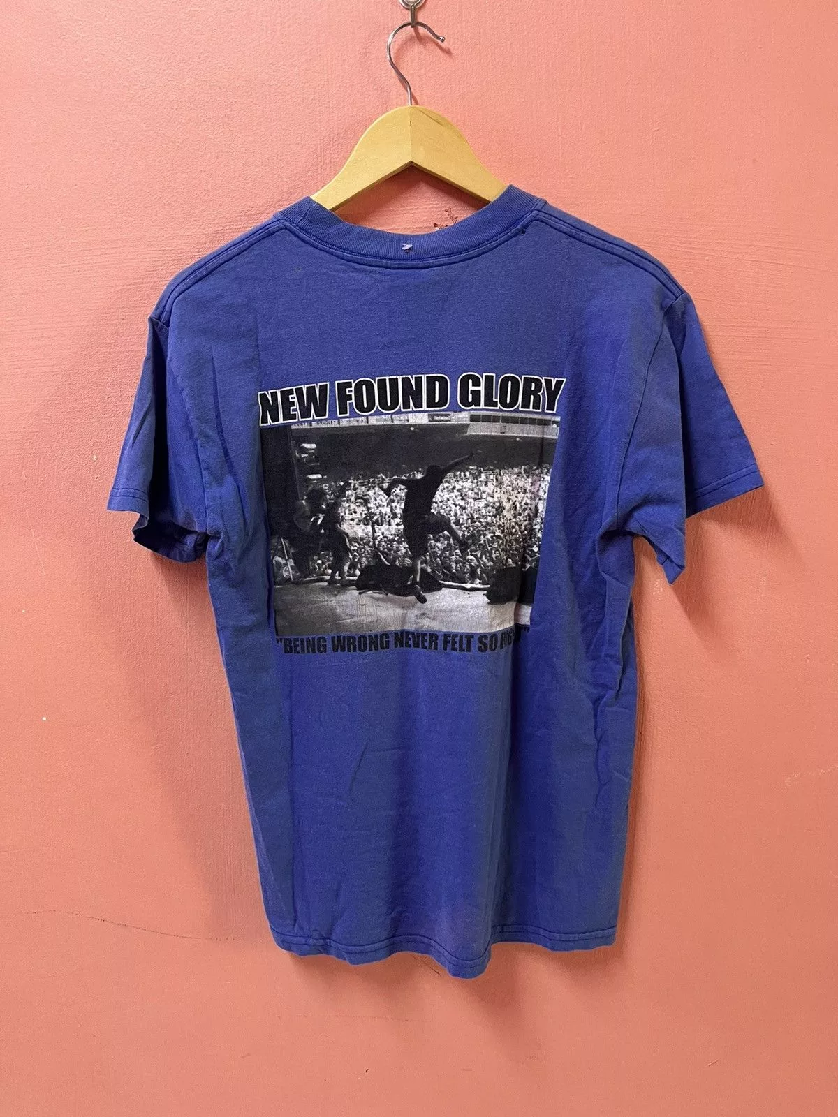 Band Tees Shirts Button Ups Band Tees New found glory Blue