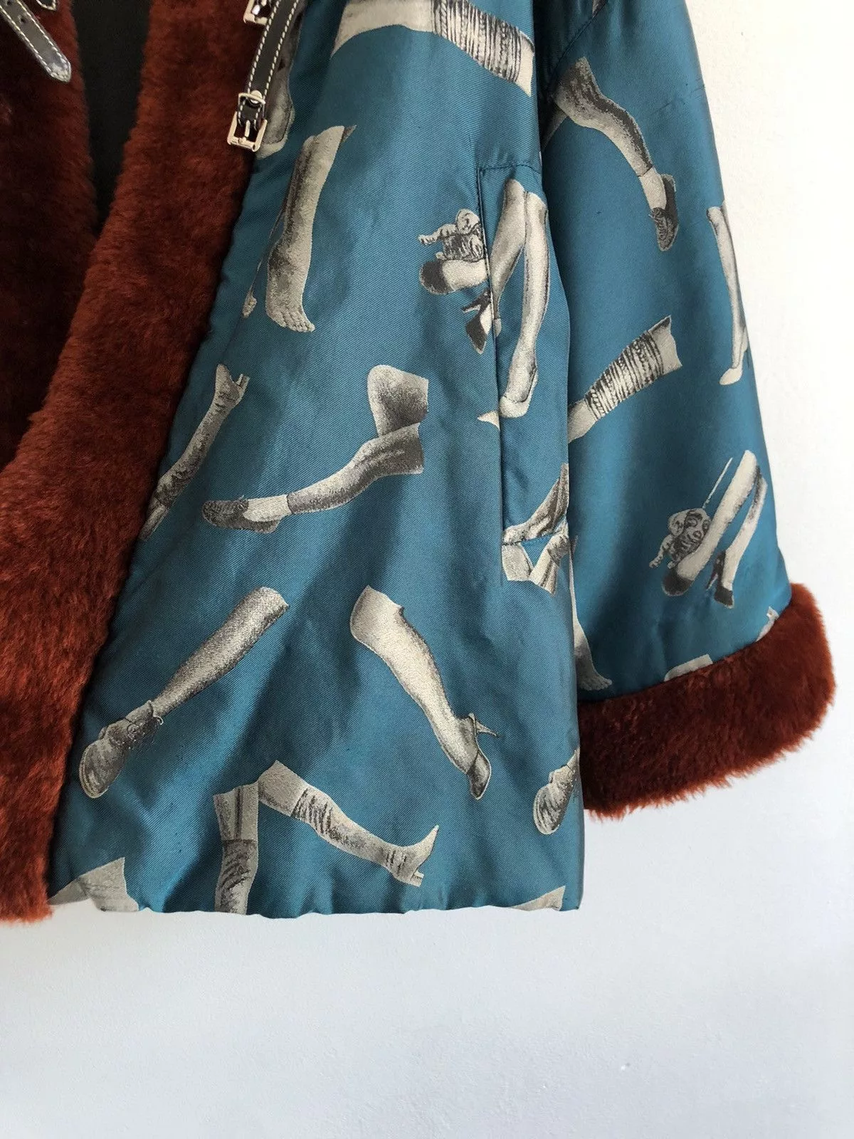 Jean Paul Gaultier Heavy Coats Jean Paul Gaultier aw 92 french cancan kimono coat Blue