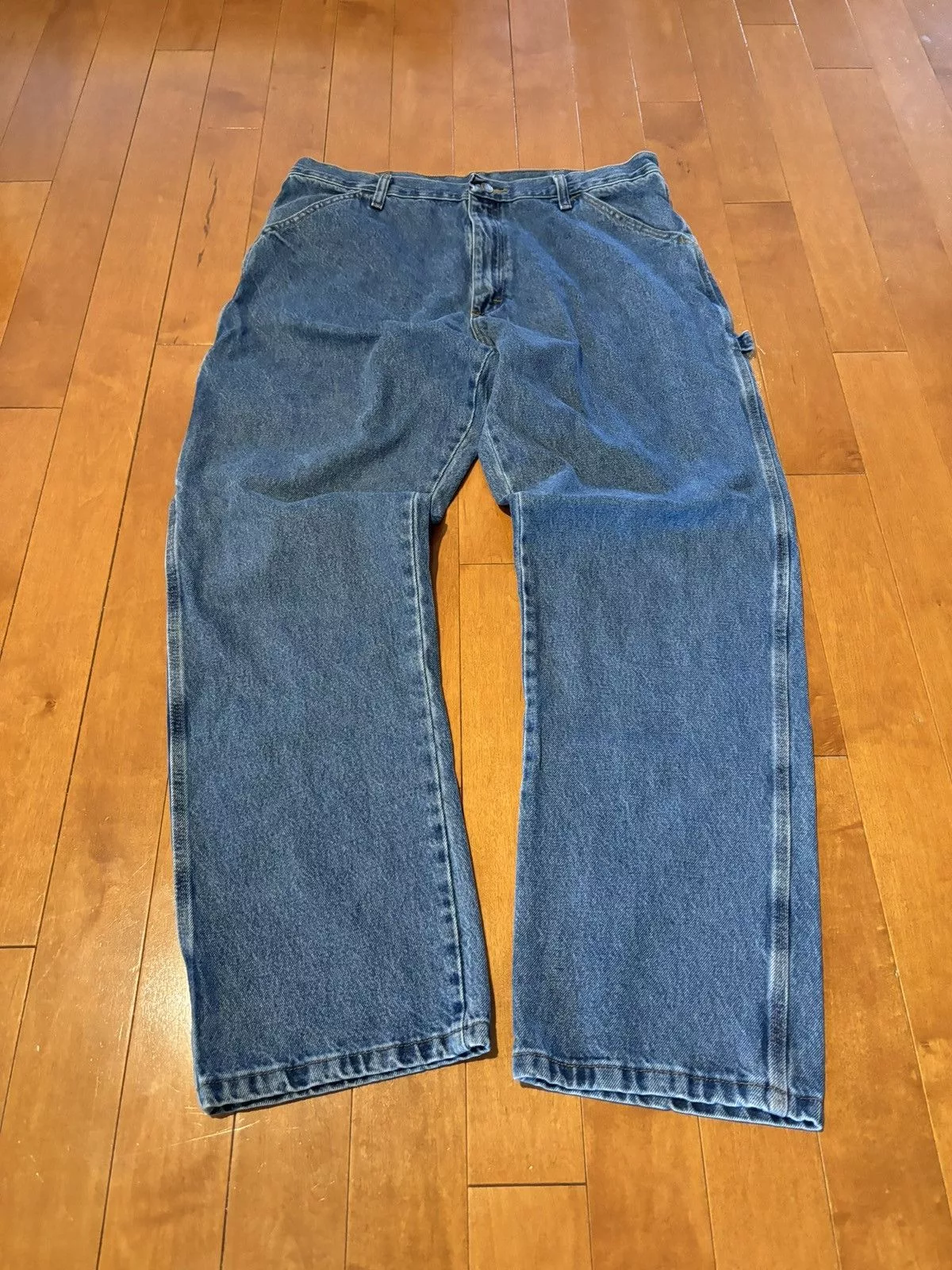 Rustler Denim Rustler × Vintage BAGGY RUSTLER CARPENTER JEANS Blue