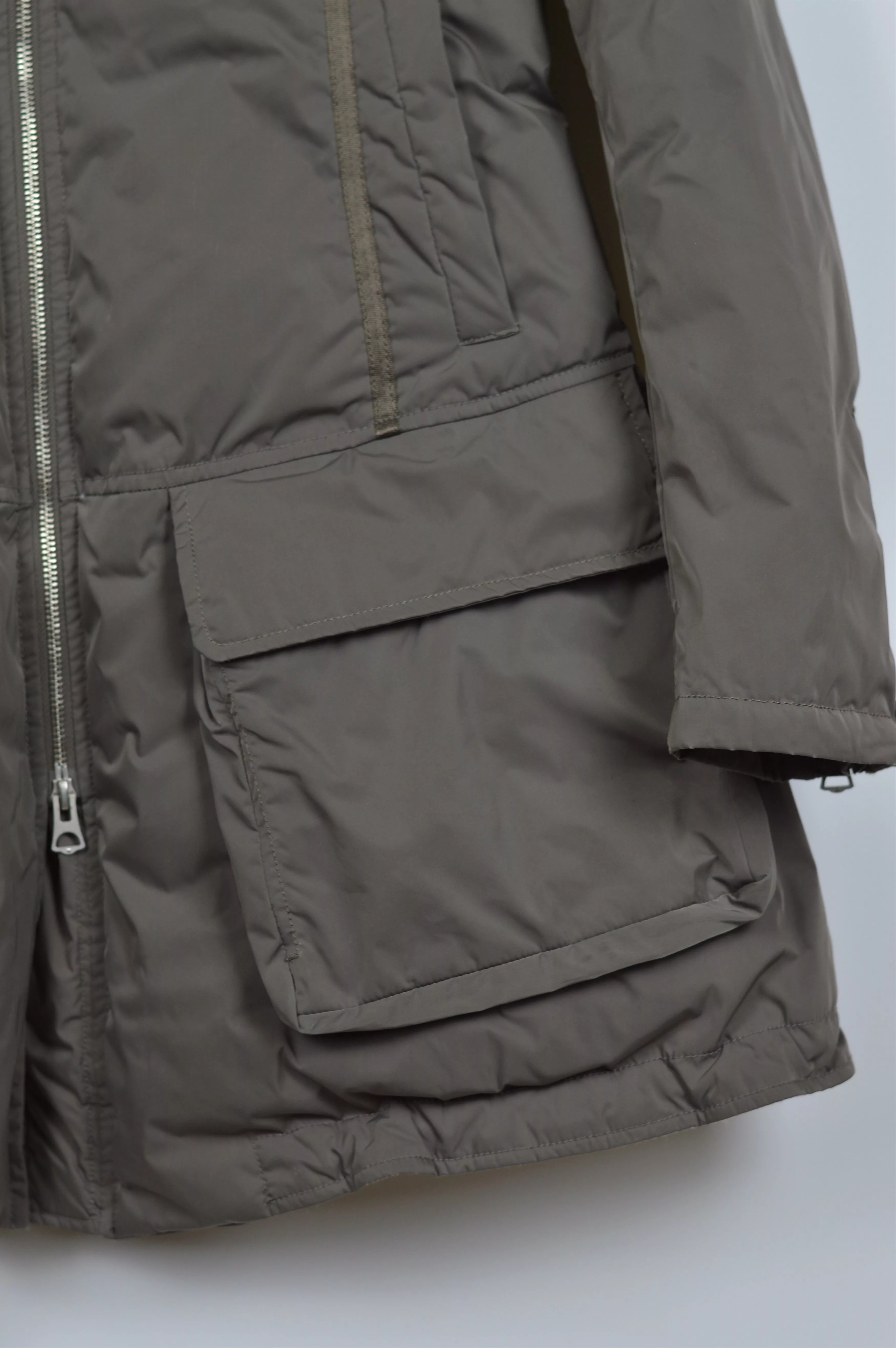 Marithe + Francois Girbaud Down Jackets Marithe + Francois Girbaud Marithe Francois Girbaud Down Coat Jacket Parka Brown