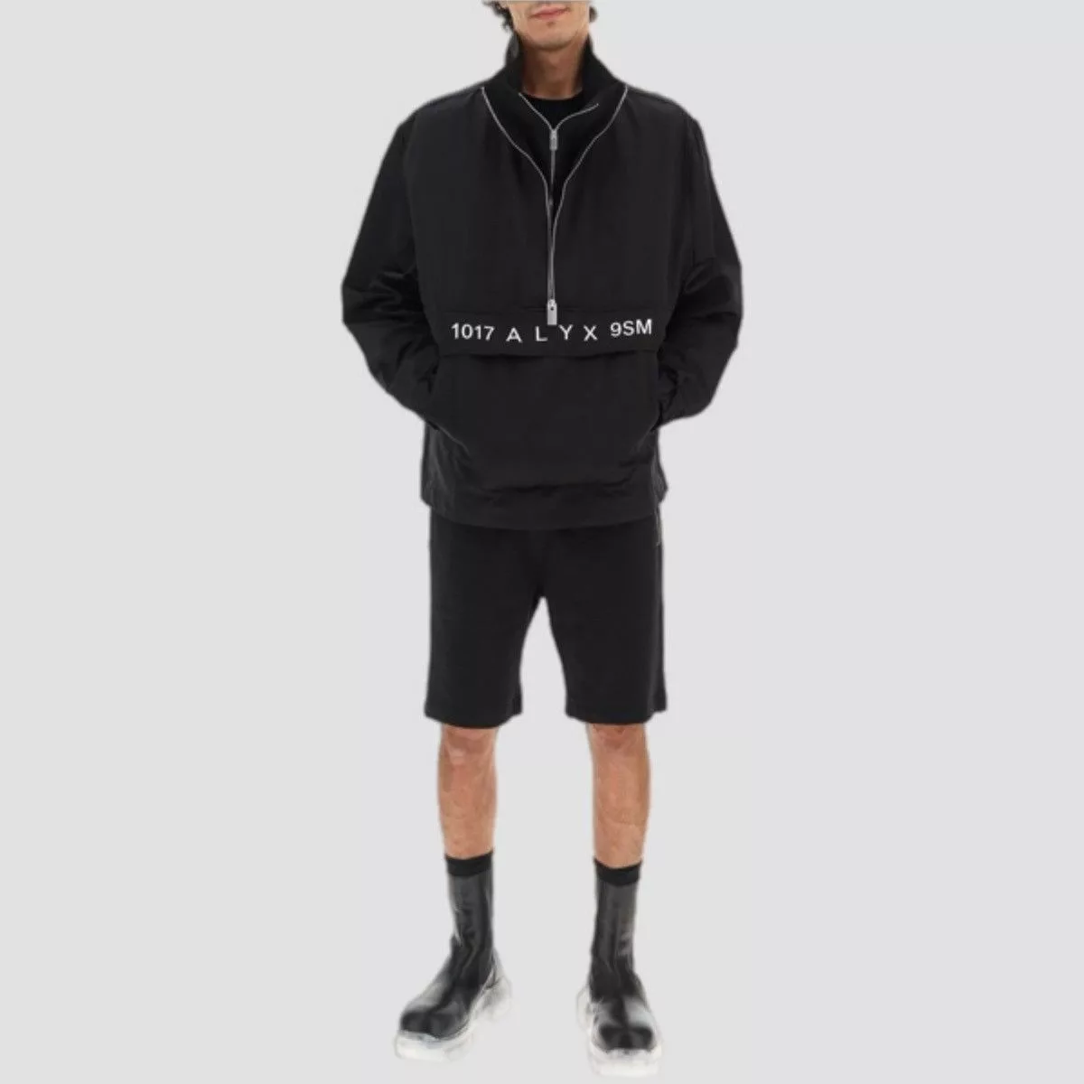 1017 ALYX 9SM Light Jackets 1017 ALYX 9SM Track Windbreaker Black