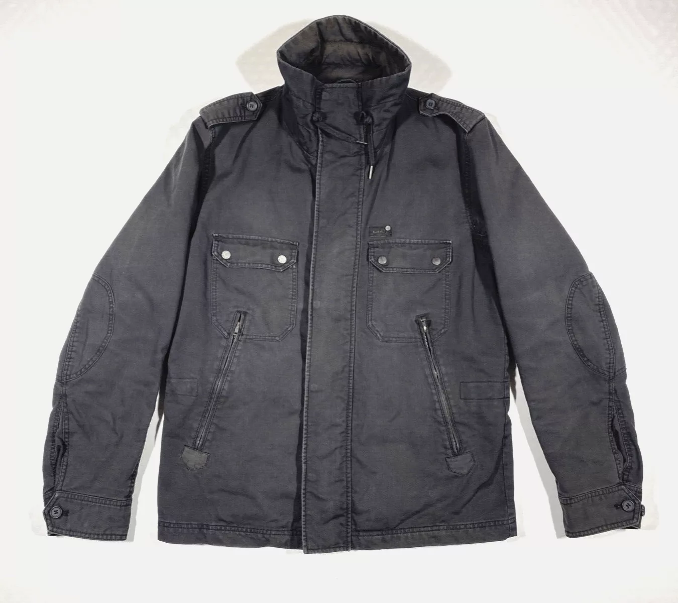 Diesel Parkas Vintage Diesel Mens Casual Jacket XL Blue