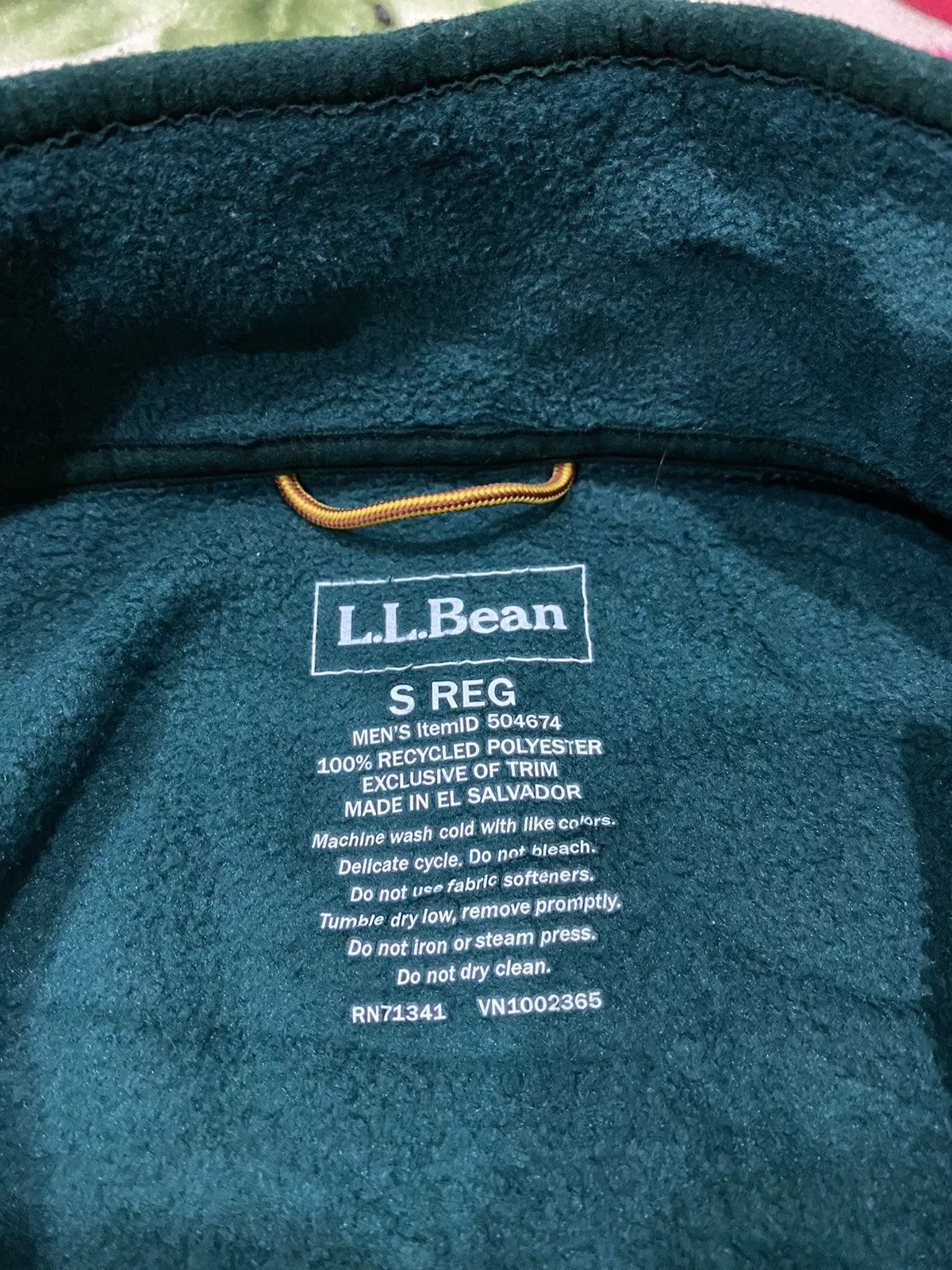 L.L. Bean Light Jackets L.L. Bean L.L Bean Fleece Zipper Jacket Green