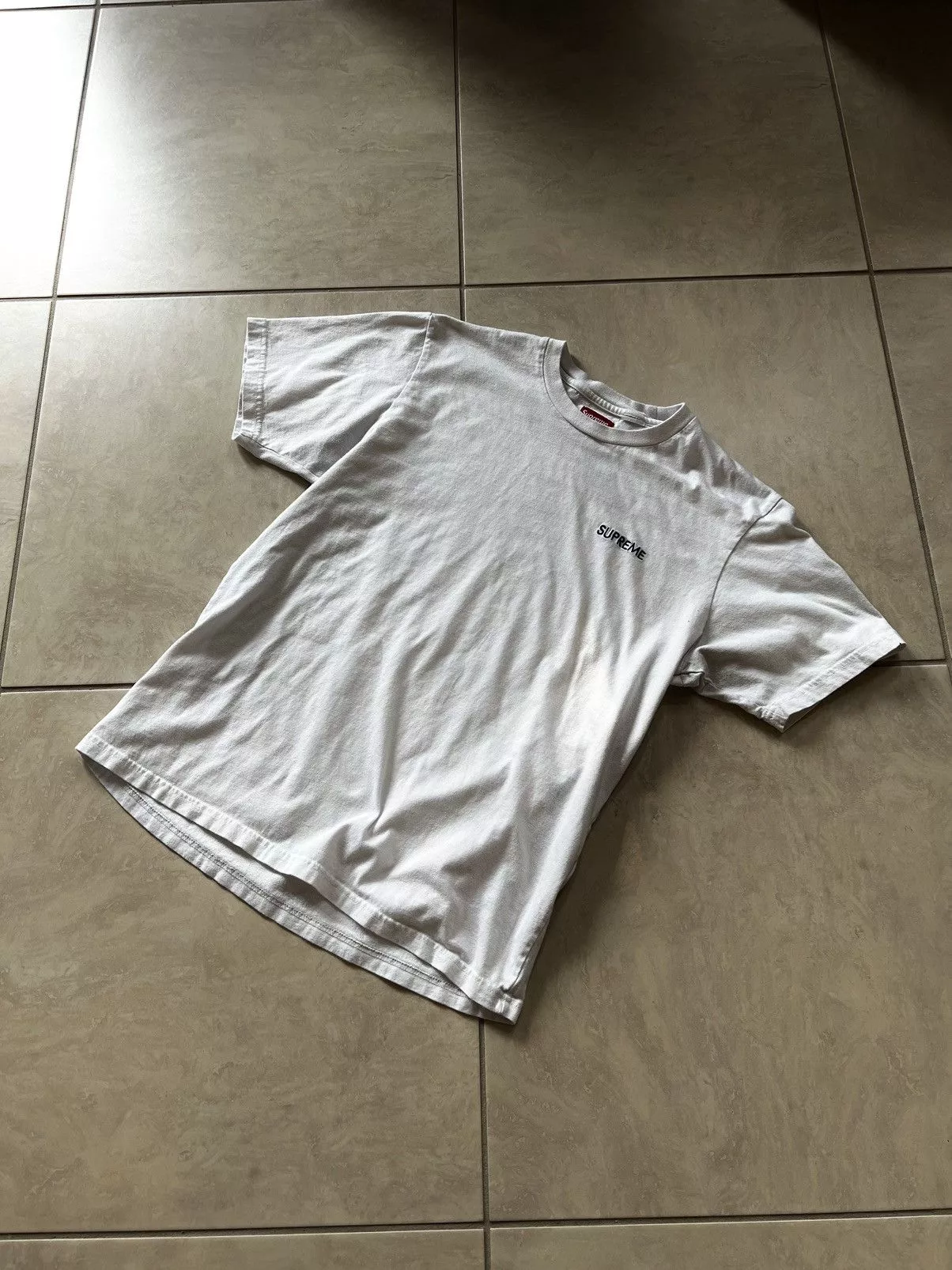 Supreme Short Sleeve T Shirts Supreme Tee White