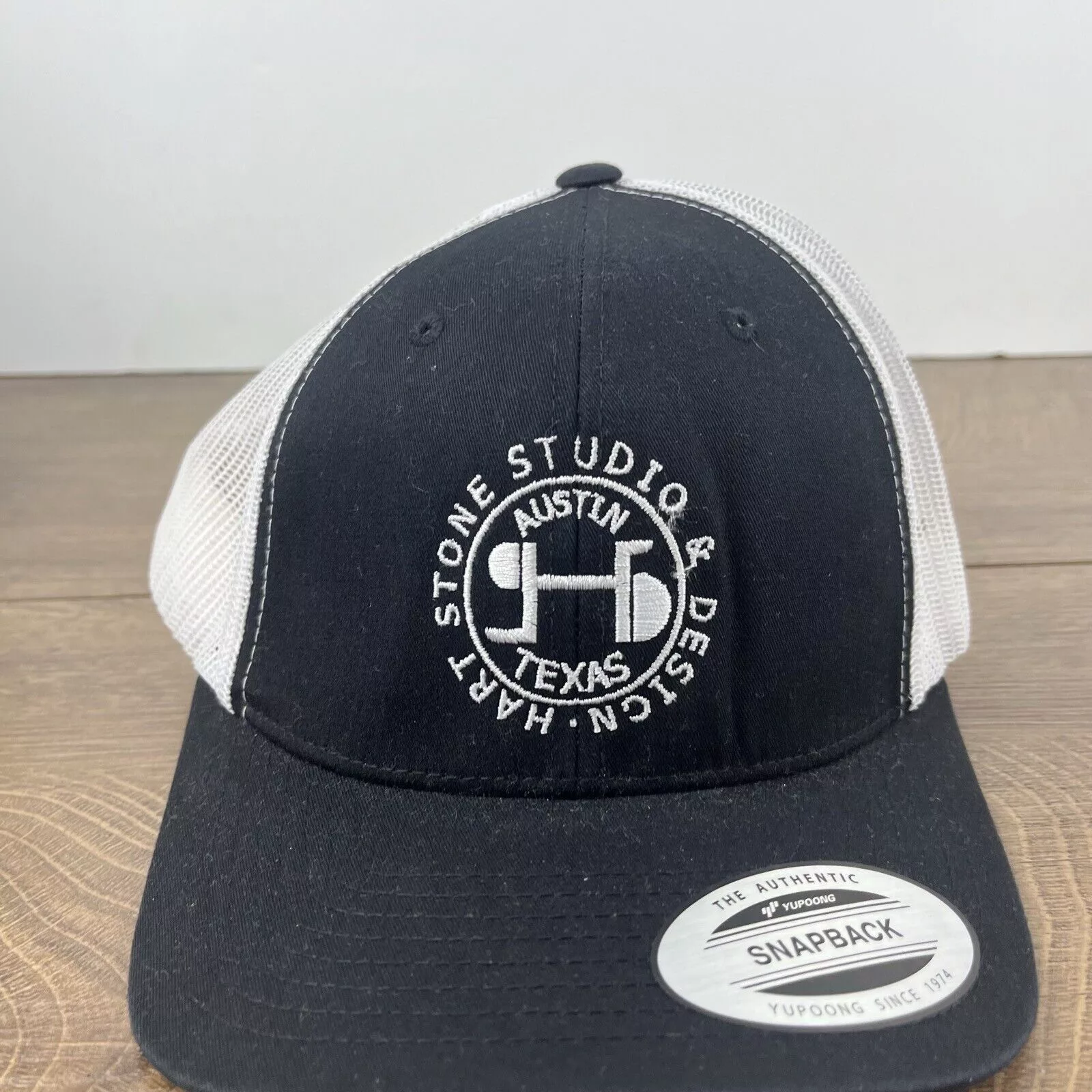 Other Hats Other Hart Stone Studio & Design Snapback Hat Black Hat Adjustable