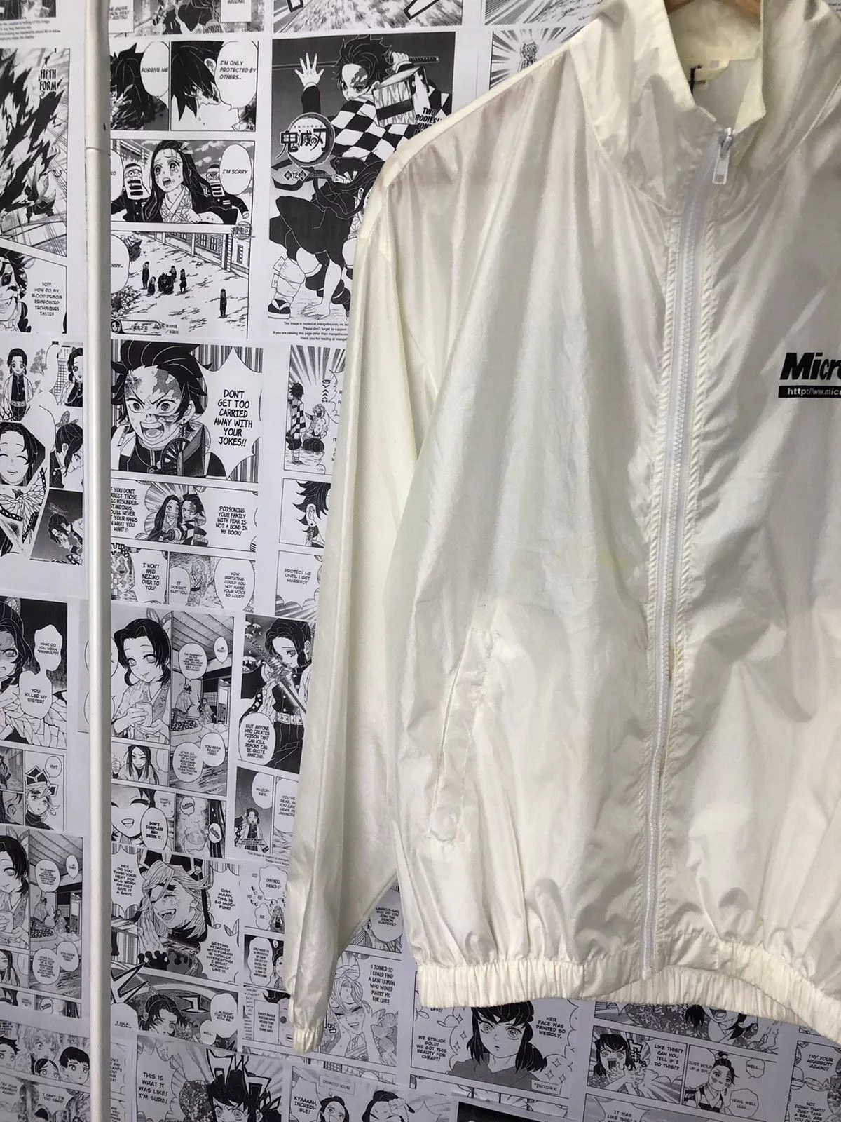 Microsoft Light Jackets Microsoft × Vintage 🔥Rare🔥Microsoft 98 Windbreaker Jacket White
