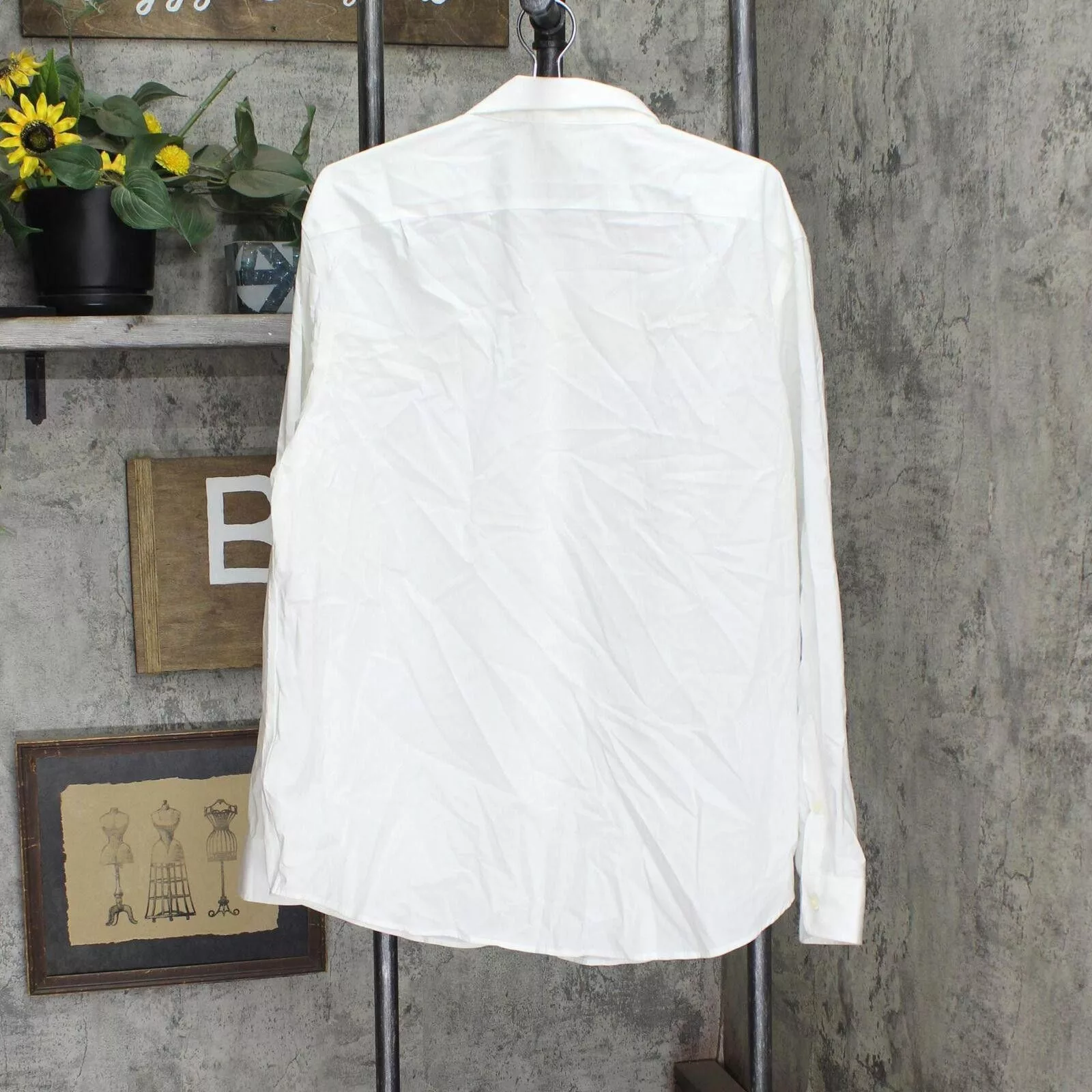 Designer Formal Shirting Designer Goodfellow & Co. Men's Button-Down Shirt White XL 17-17 1/2
