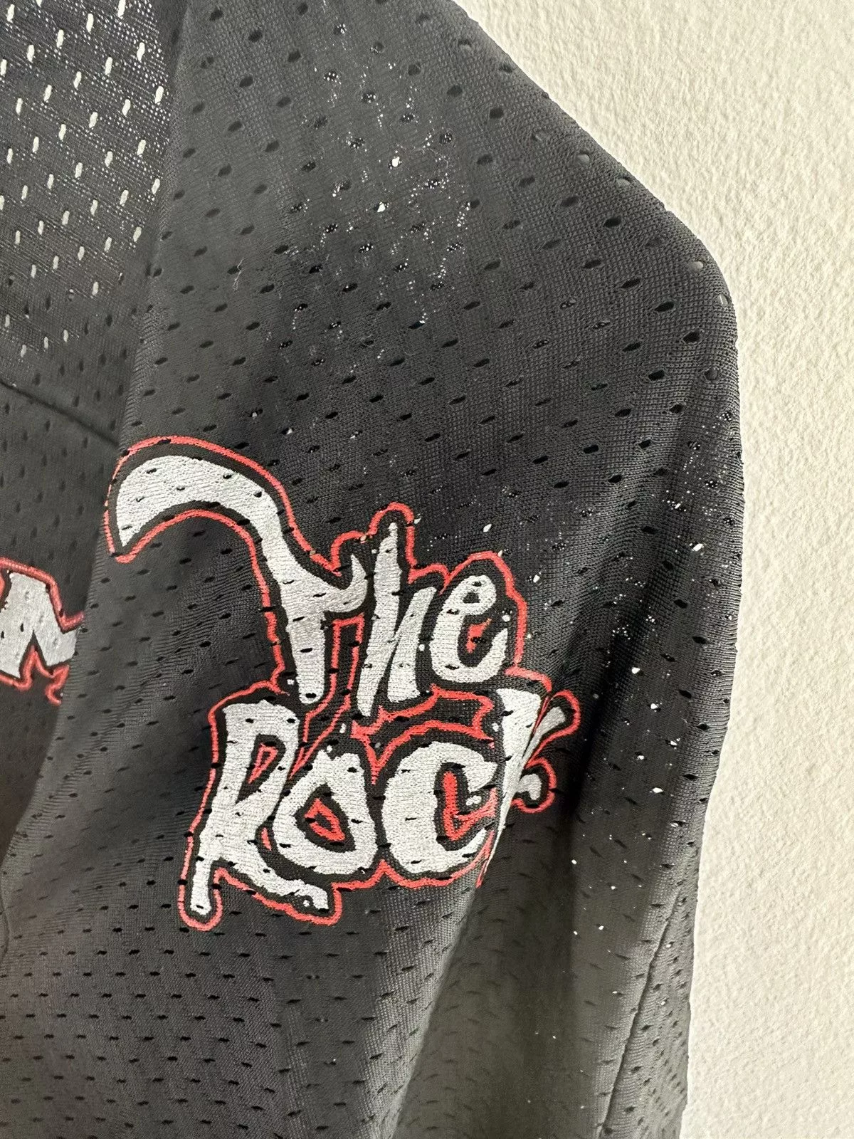 WWF Jerseys WWF Rock Jersey Black