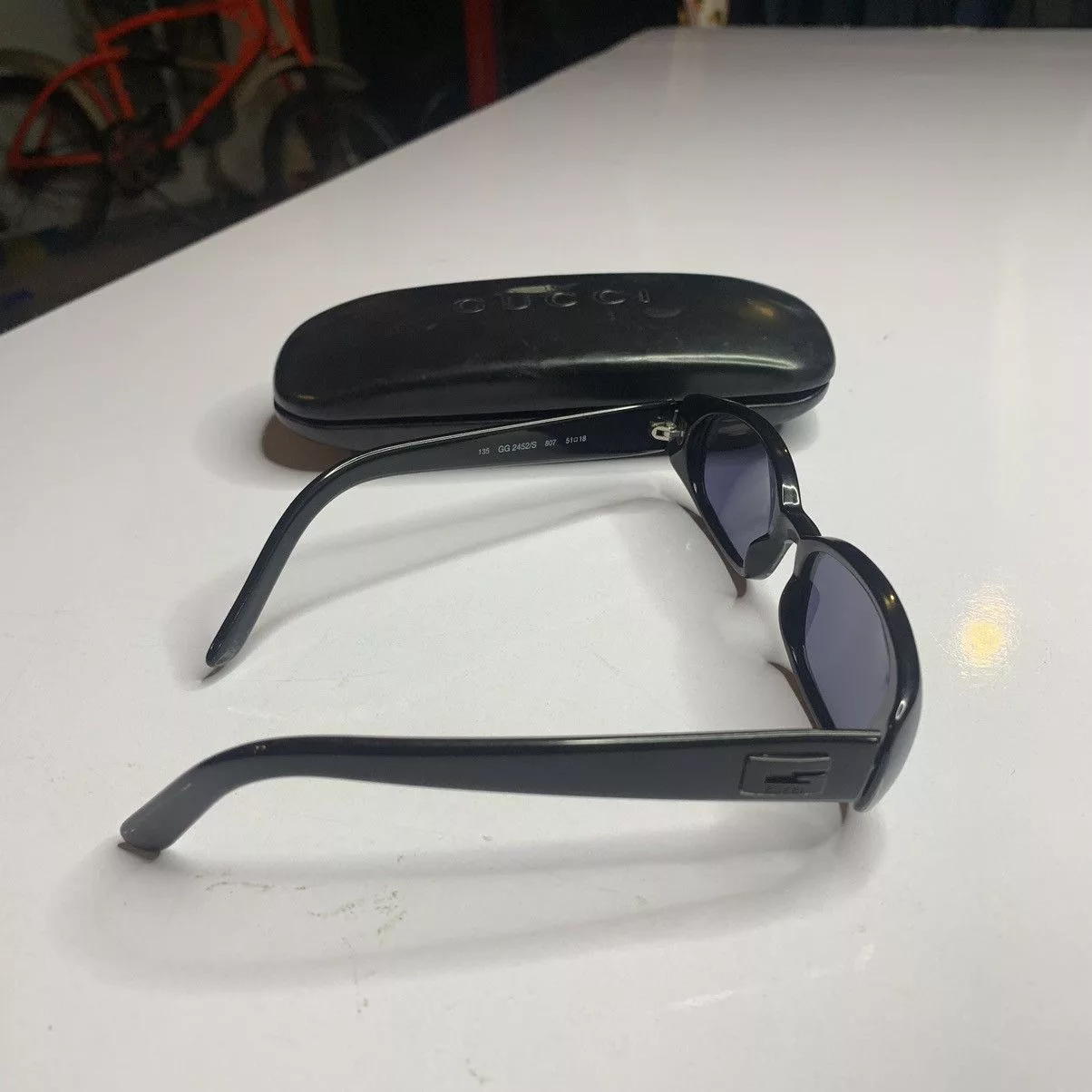 Vintage Gucci Sunglasses Black