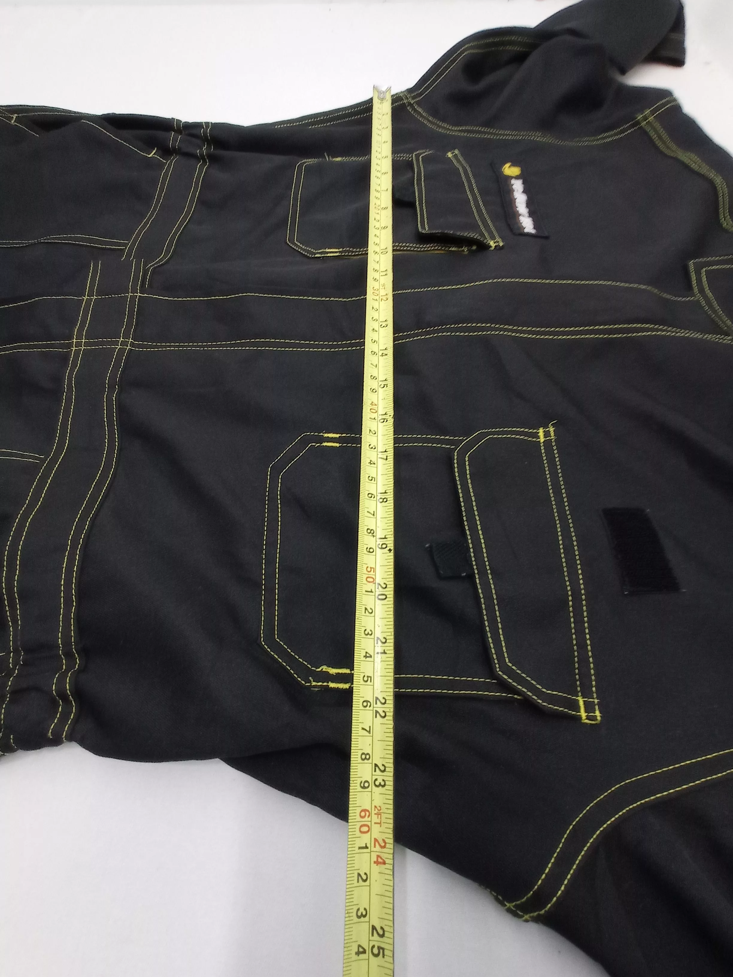 Other Overalls Jumpsuits Other Yellow Hat Coverall Black Workwear