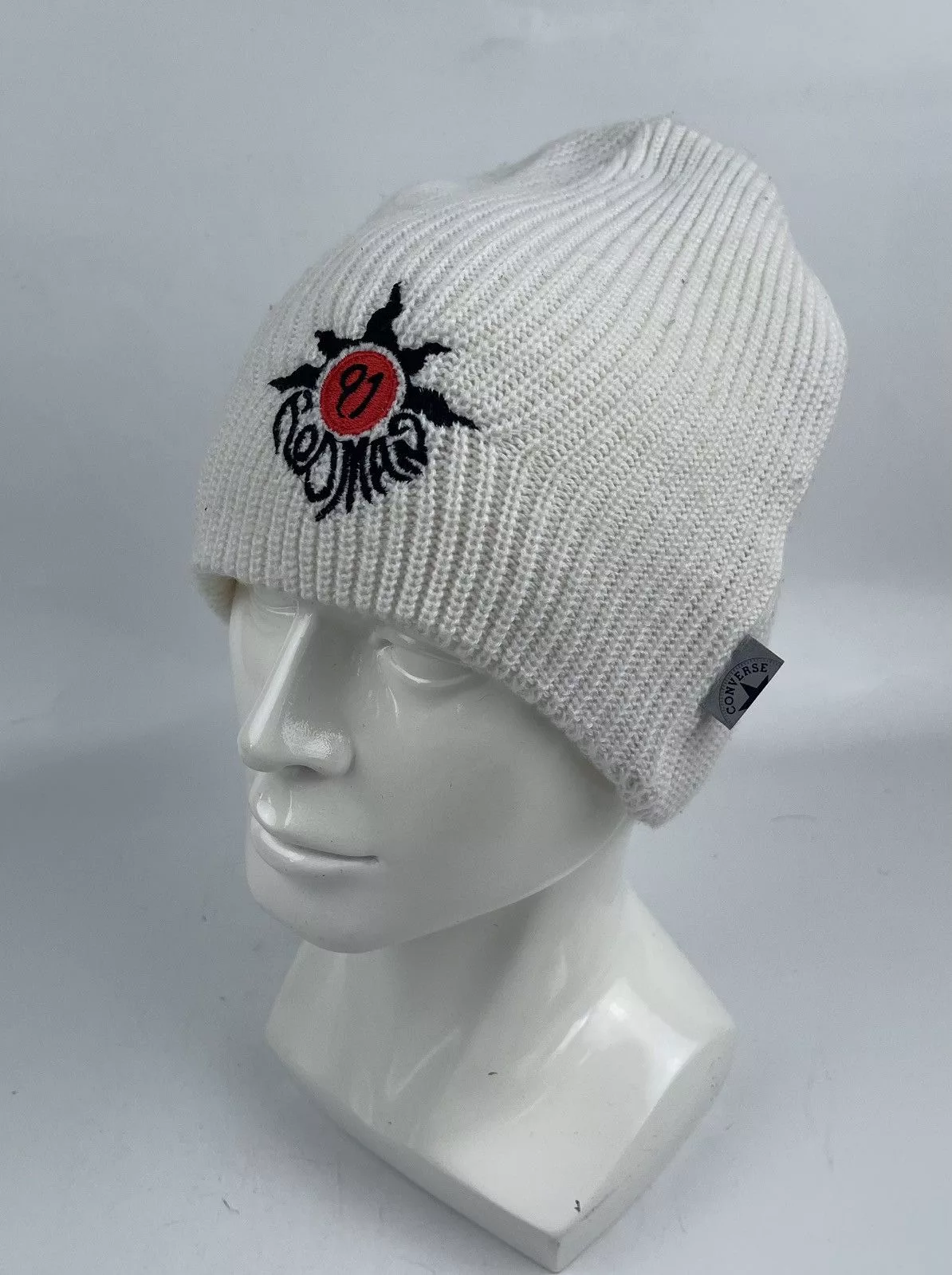 Converse Hats Converse × Vintage vintage converse x dennis rodman beanie hat snow cap Multi Streetwear