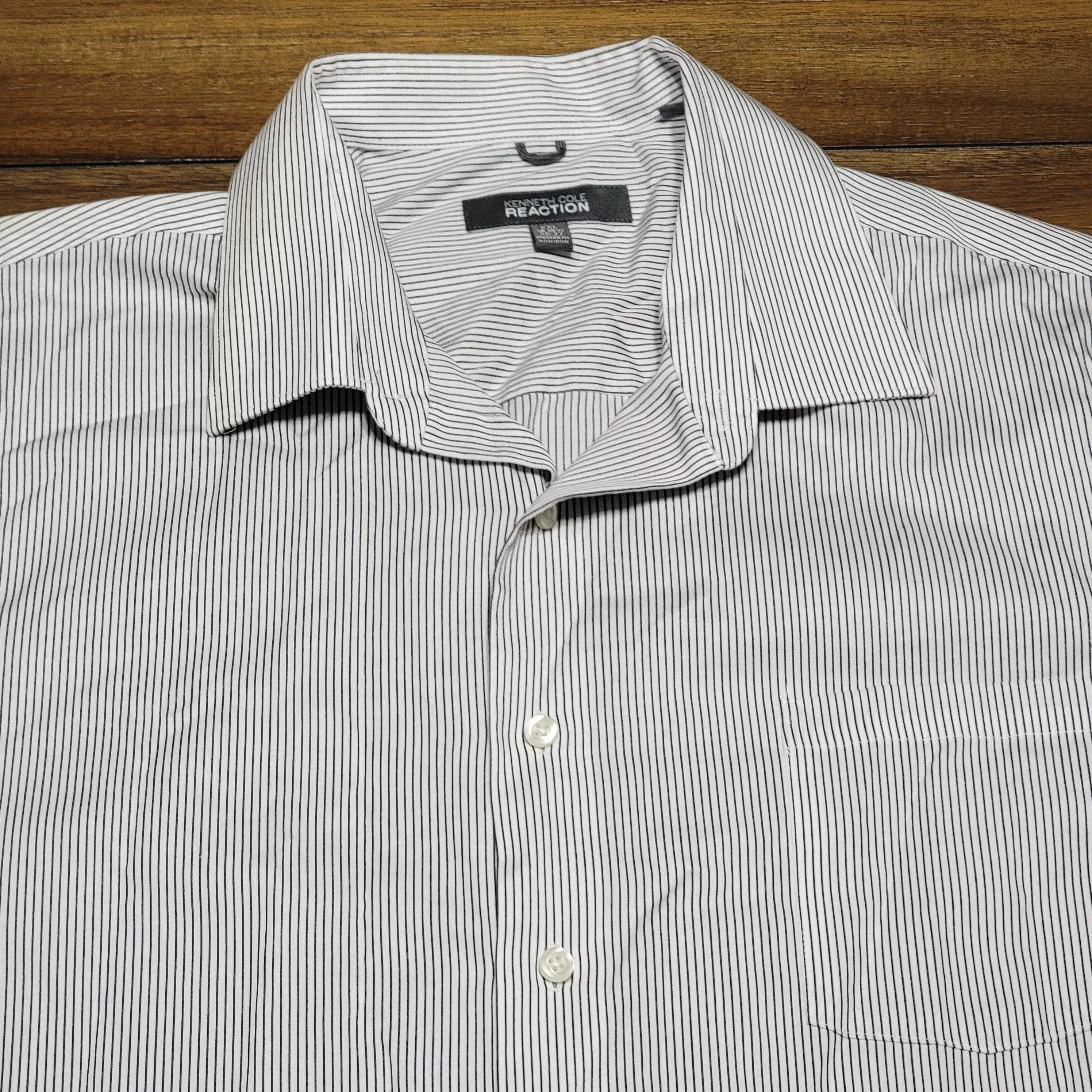 Kenneth Cole Shirts Button Ups Kenneth Cole Reaction Full Button LS - Size XXL Reg Fit Multi