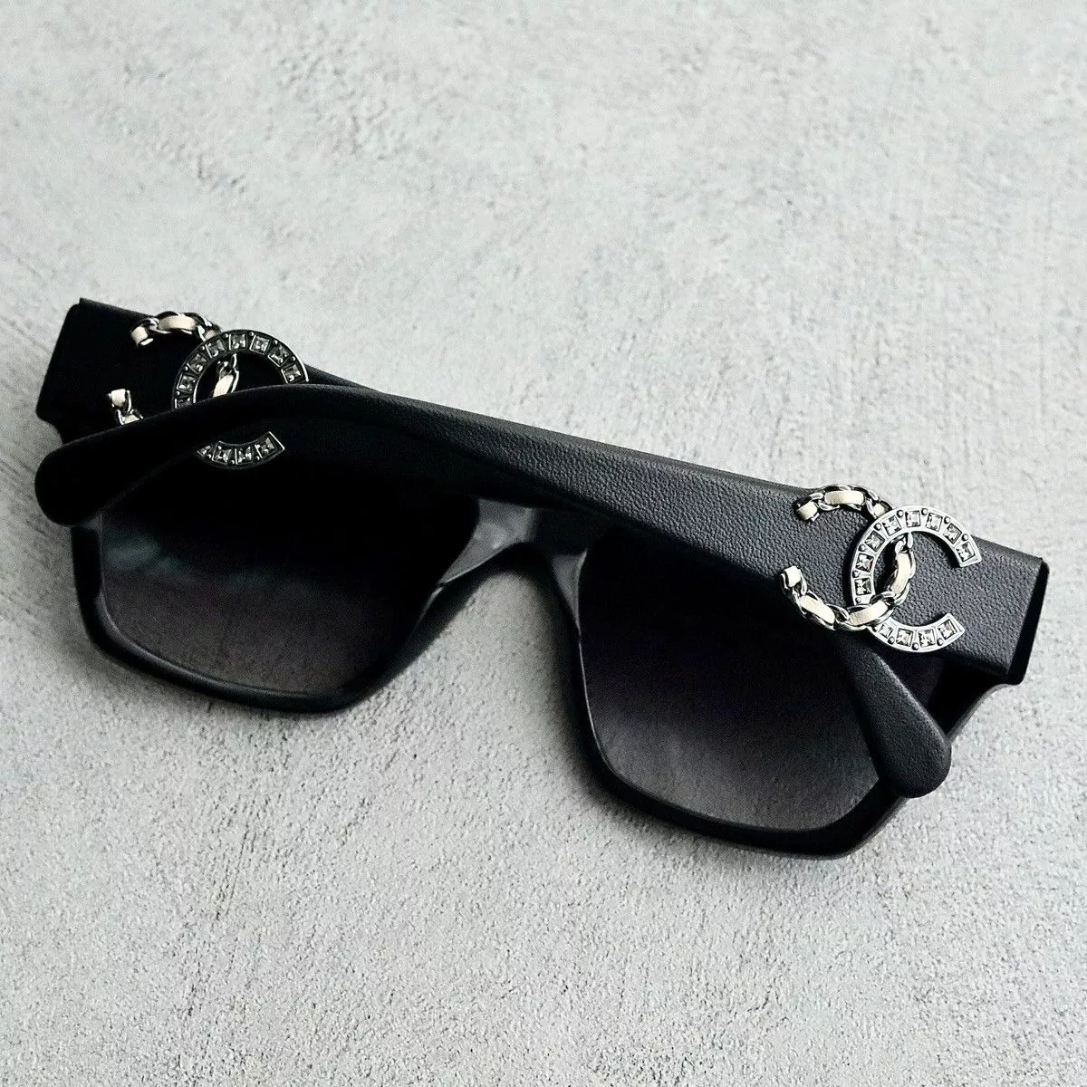 Chanel Sunglasses CHANEL CH5456QB SUNGLASSES Black