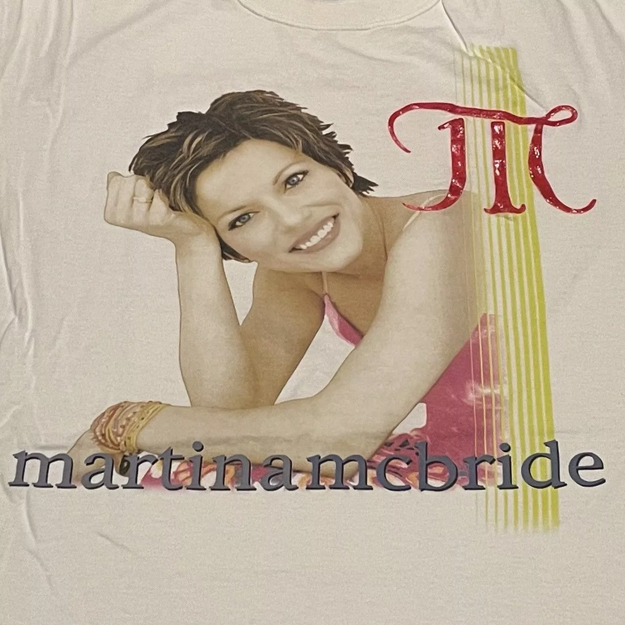 Band Tees Short Sleeve T Shirts Band Tees × Vintage Rare Vintage Martina McBride Band Tour Tee Country Music White