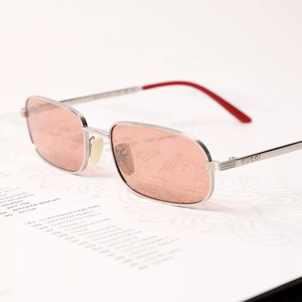 Gucci Sunglasses GUCCI GG1457S SUNGLASSES Silver