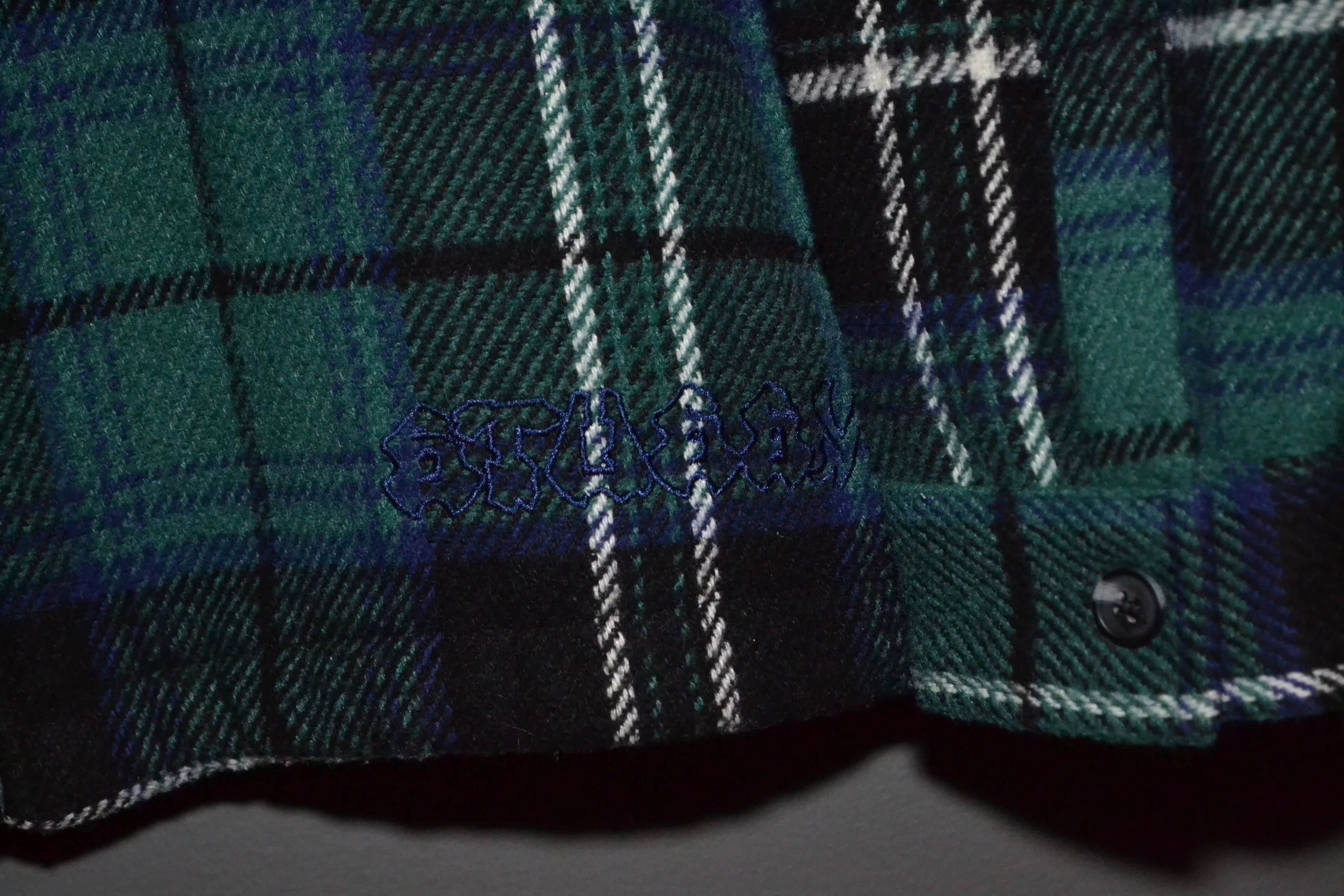Stussy Light Jackets Stussy Wool Overshirt Jacket S Check Multi