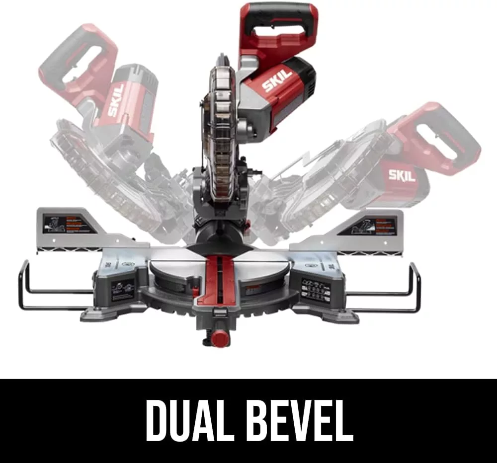 SKIL 10 Dual Bevel Sliding Compound Miter Saw-MS6305-00"