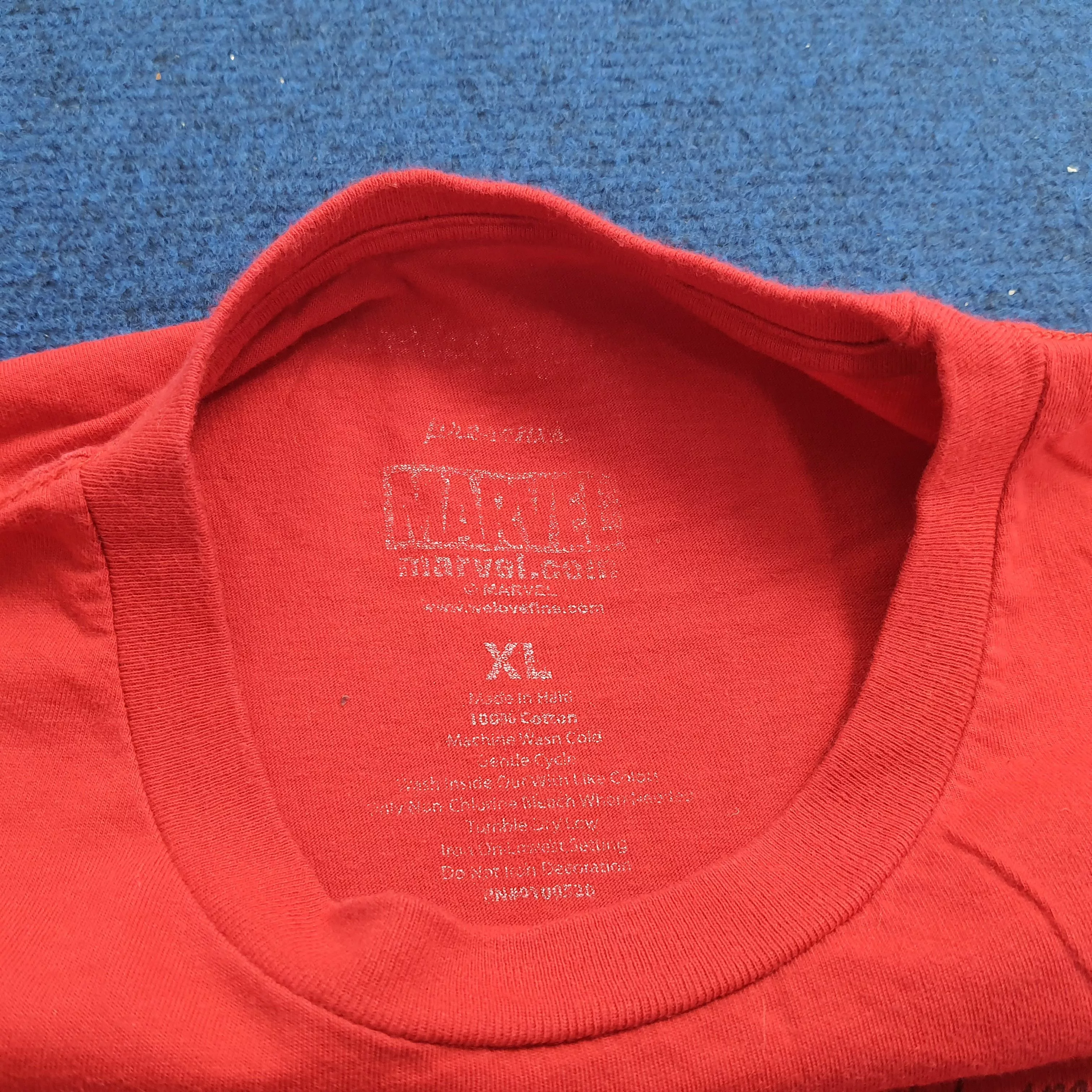 Marvel Comics Short Sleeve T Shirts Marvel Comics Marvel Cinematic Universe Deadpool Anti Hero Movie Tshirt Red Vintage