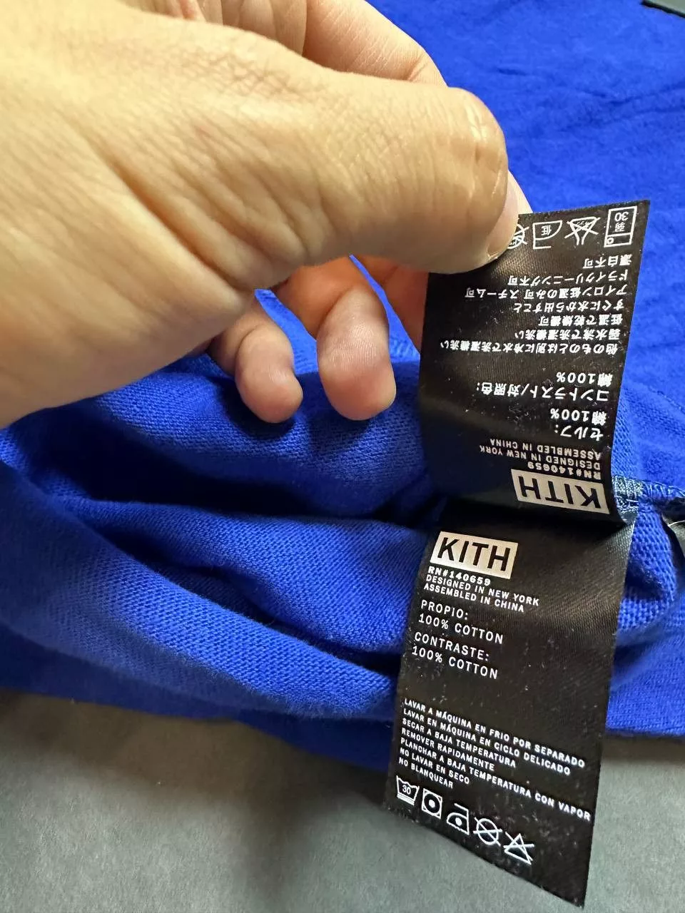 Kith Long Sleeve T Shirts Kith New Rare Race 3d Longsleeve Set Tee Large Supreme Mens Blue