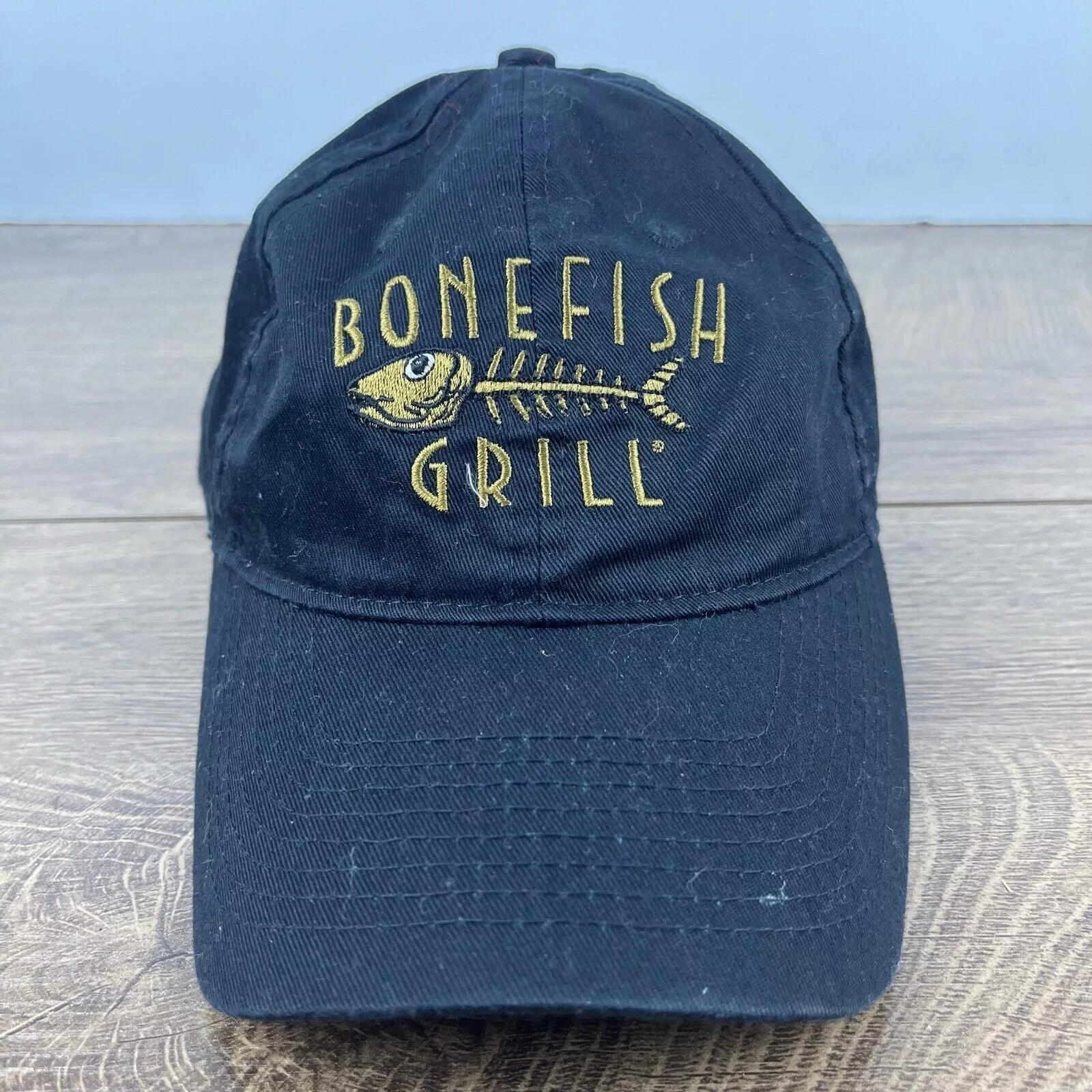 Other Hats Other Bonefish Grill Hat Bonefish Cap Hat Black Hat Adjustable Bla