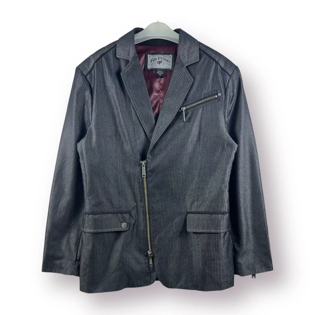 Fox Racing Heavy Coats Fox Racing 🔥 FOX DELUXE herringbone heavy jacket - M Gray