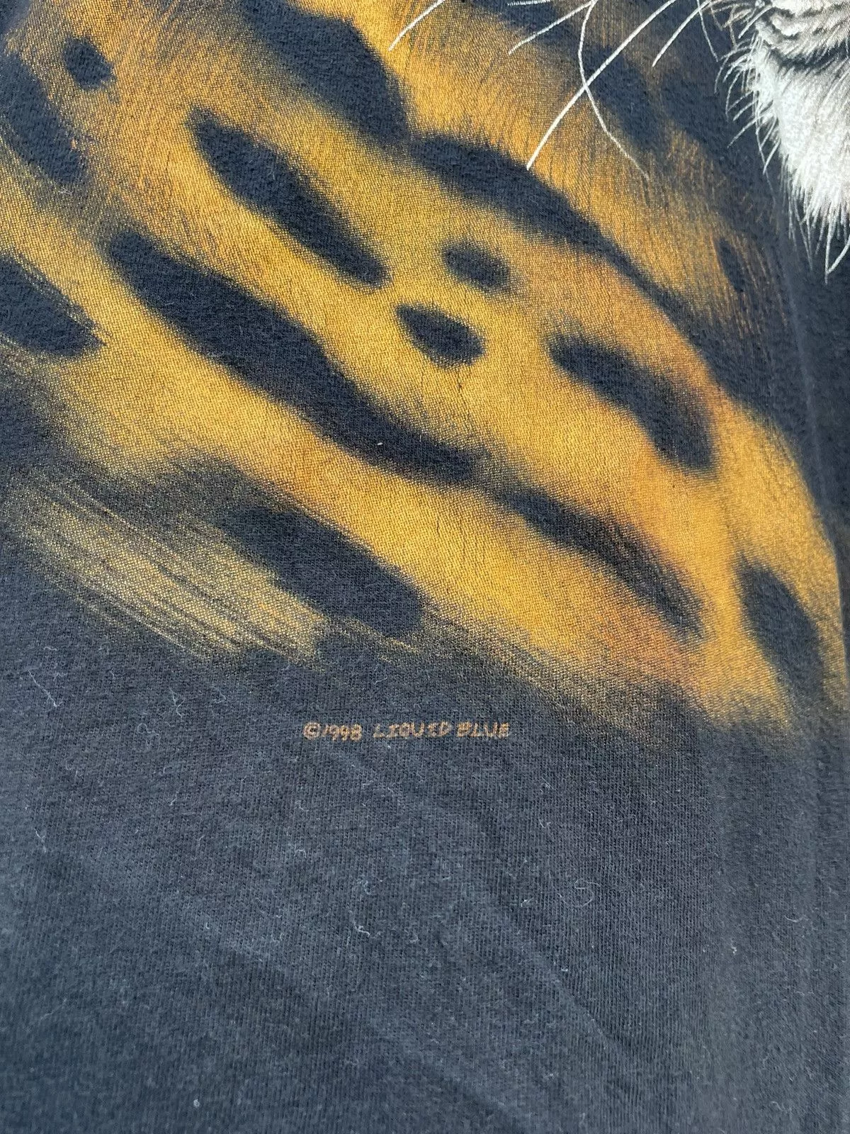Liquid Blue Short Sleeve T Shirts Liquid Blue × Vintage Liquid Blue 1998 Black