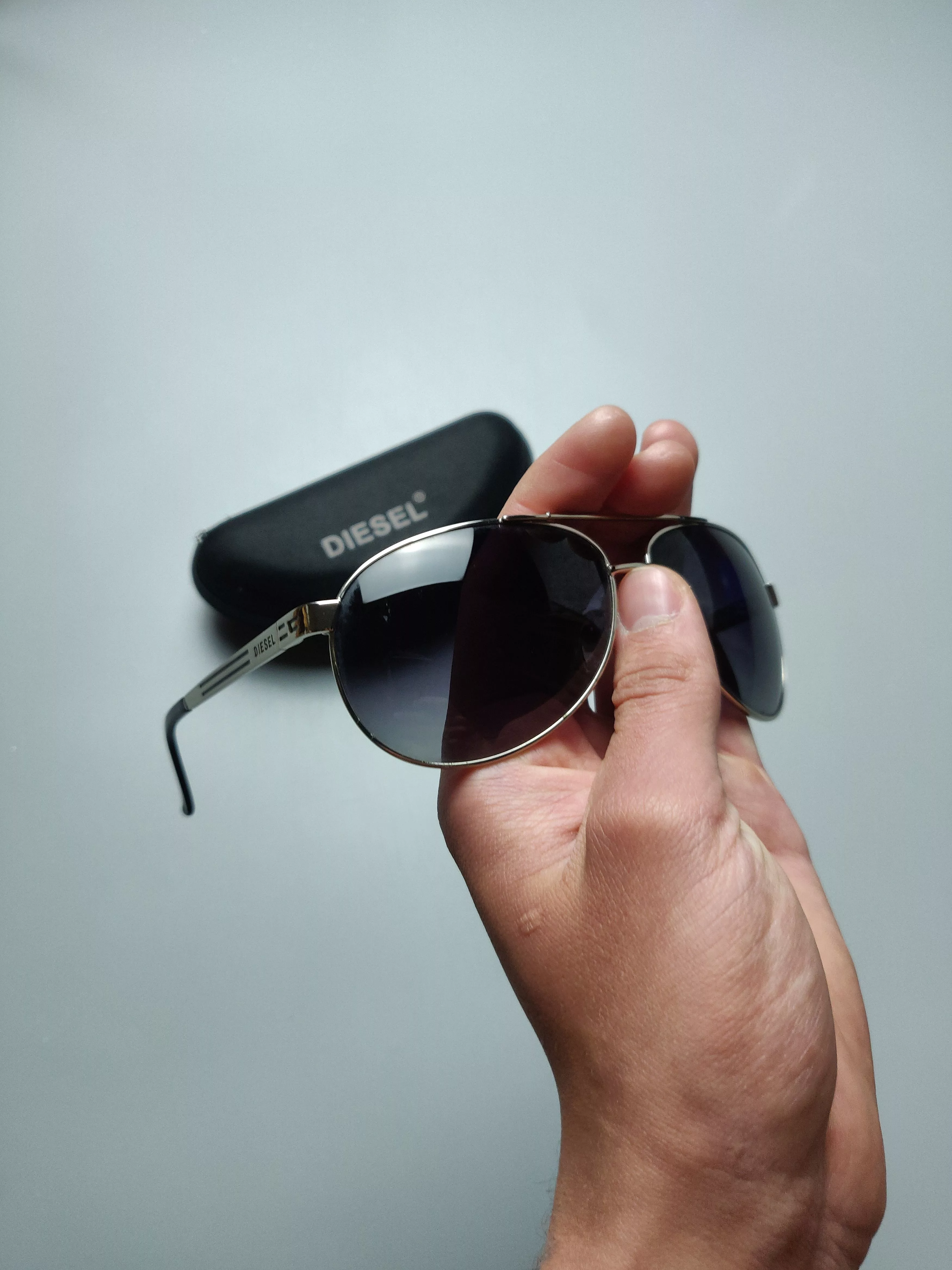 Diesel Glasses Diesel Vintage Sunglasses Black