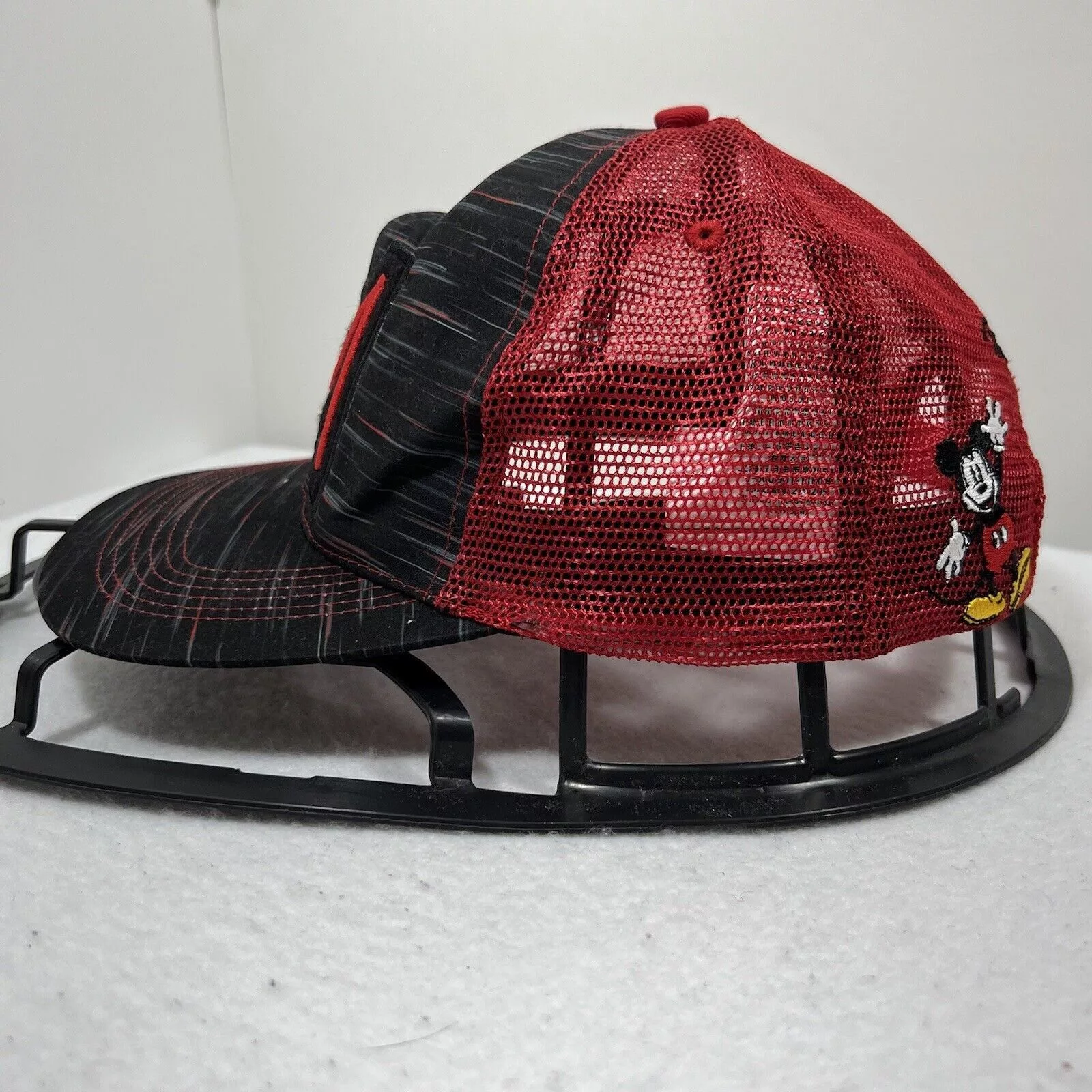 Disney Hats Disney Adjustable Flat Brim Mickey Mouse Baseball Cap Hat Gray