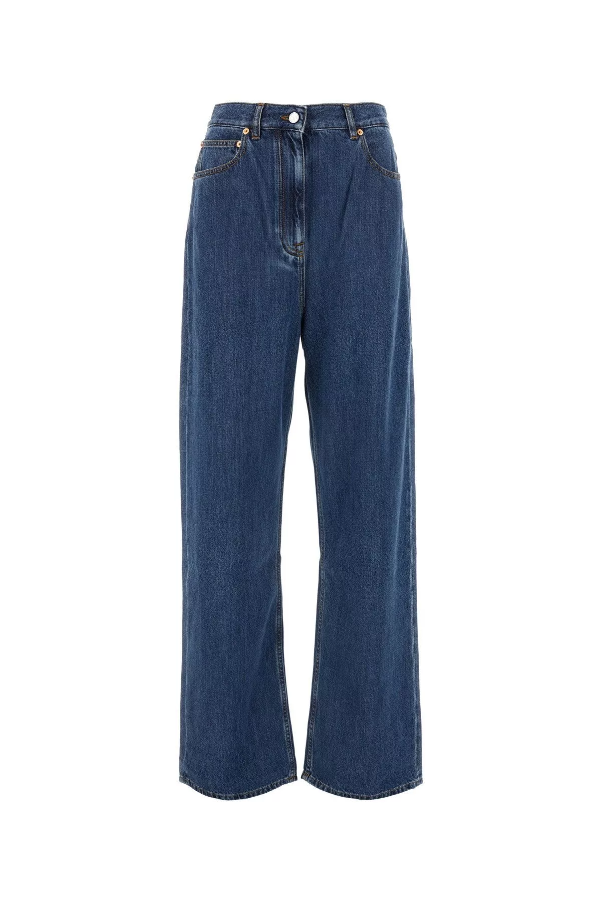 Valentino Jeans Valentino Denim Wide-Leg Jeans Multi