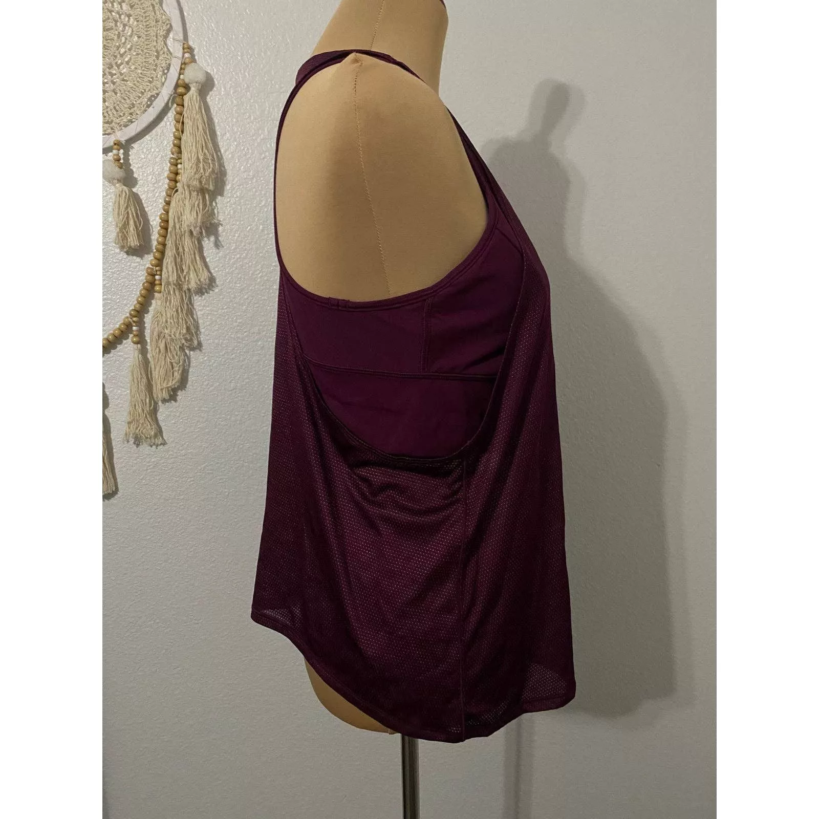 Lululemon Blouses lululemon tank top size 12 Red
