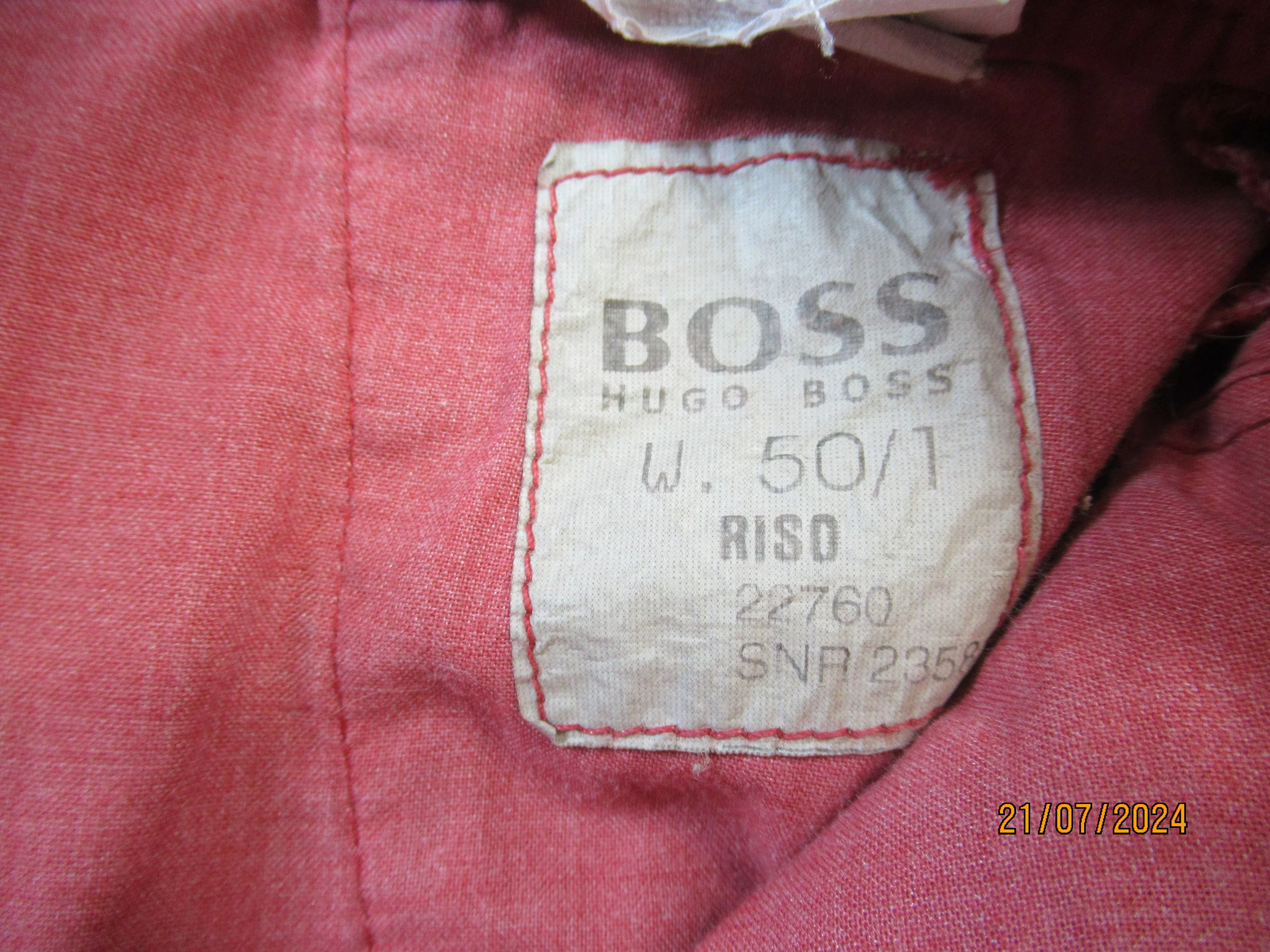 Hugo Boss Shorts Hugo Boss Riso red shorts