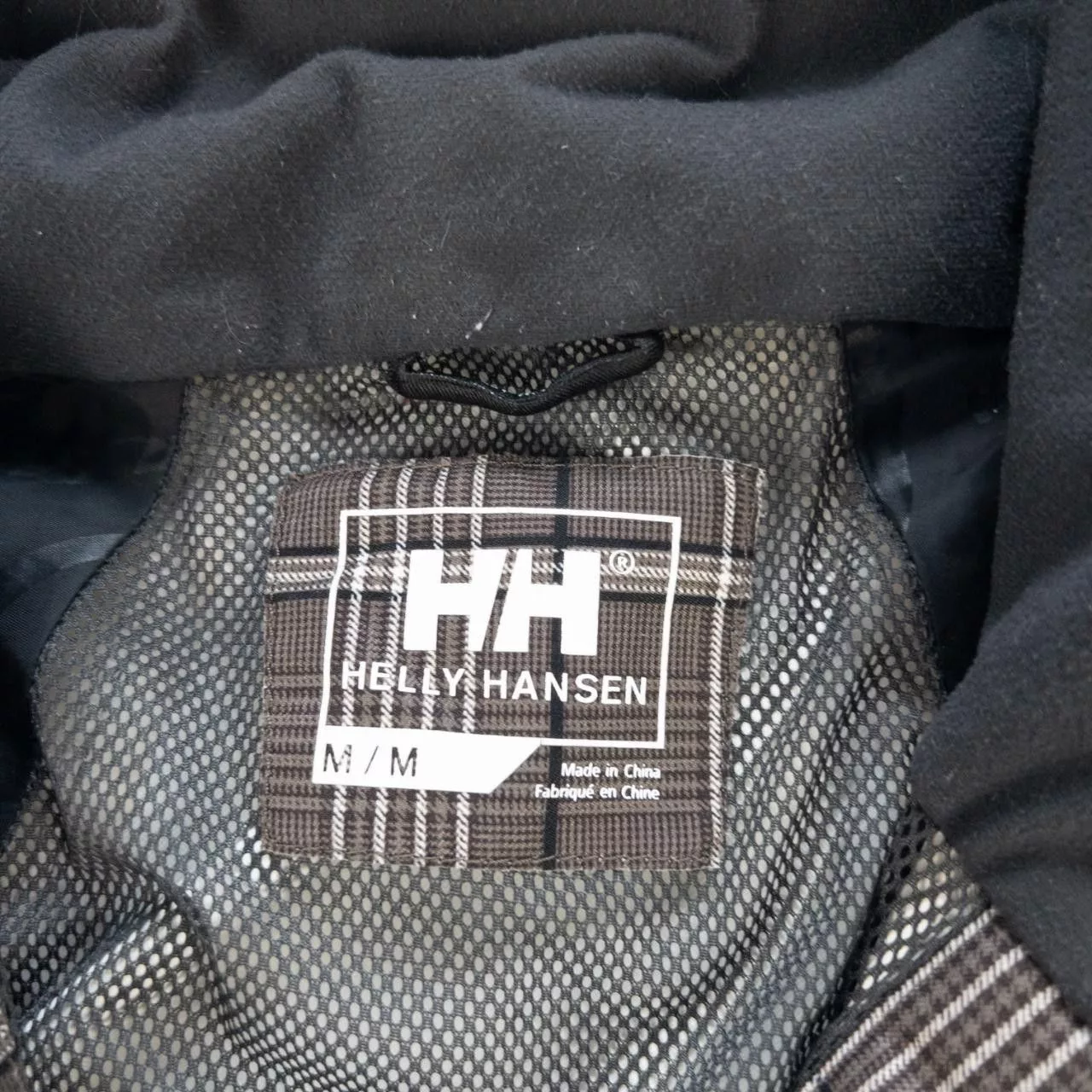 Helly Hansen Raincoats Vintage Helly Hansen Check Jacket Size M Brown