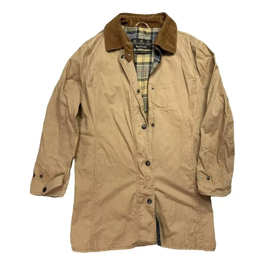 Barbour Coats Barbour Wax Coat Size: fit XL Brown