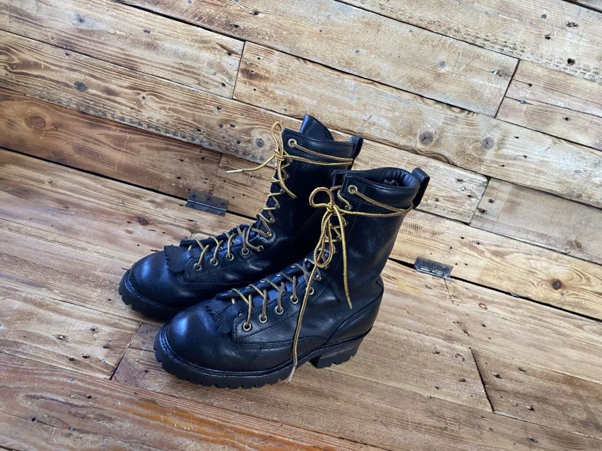 White's Boots Boots White's Boots Hathorne explorer logger,smoke jumper black leather boots7D