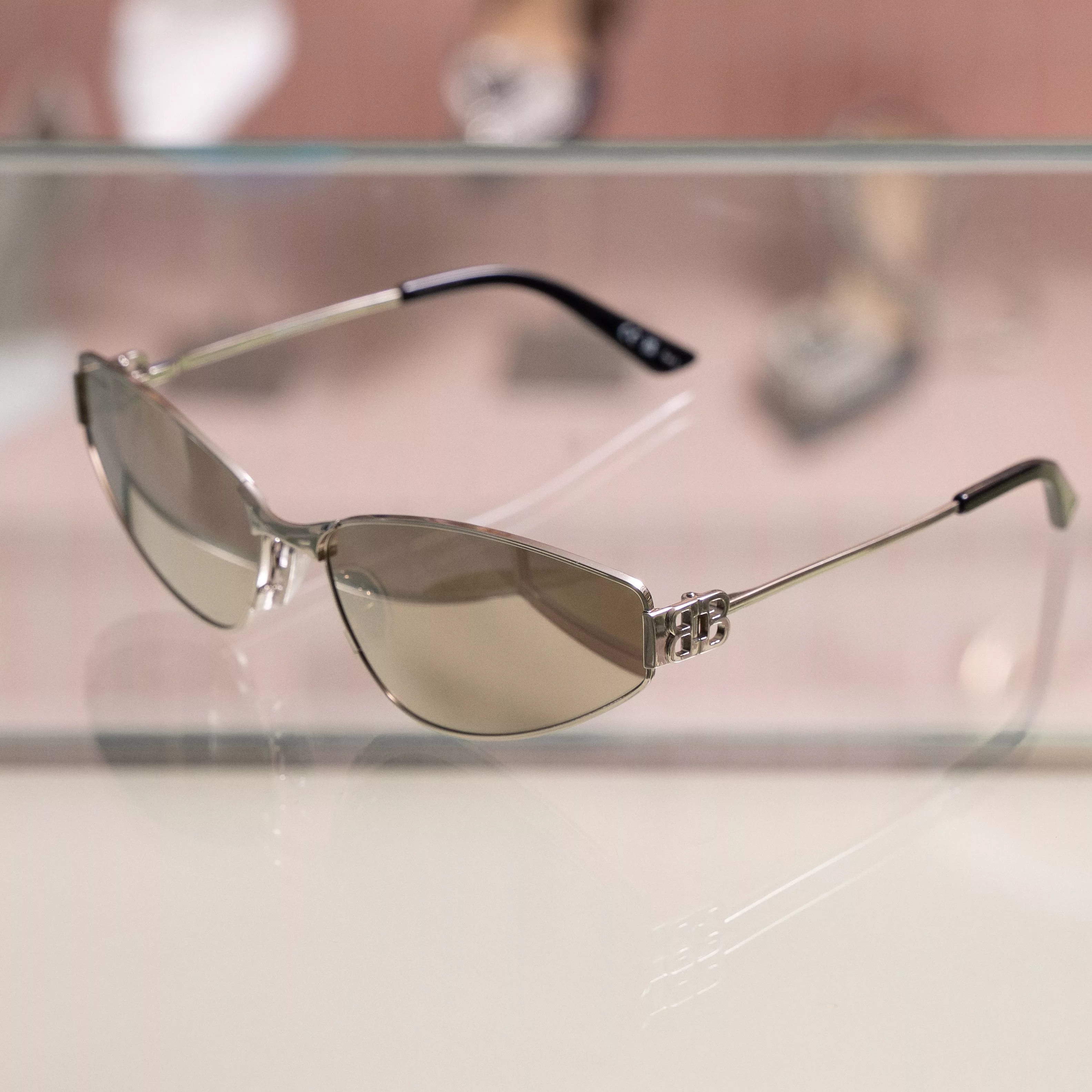 Balenciaga Sunglasses BALENCIAGA BB0335S 006 Sunglasses SILVER