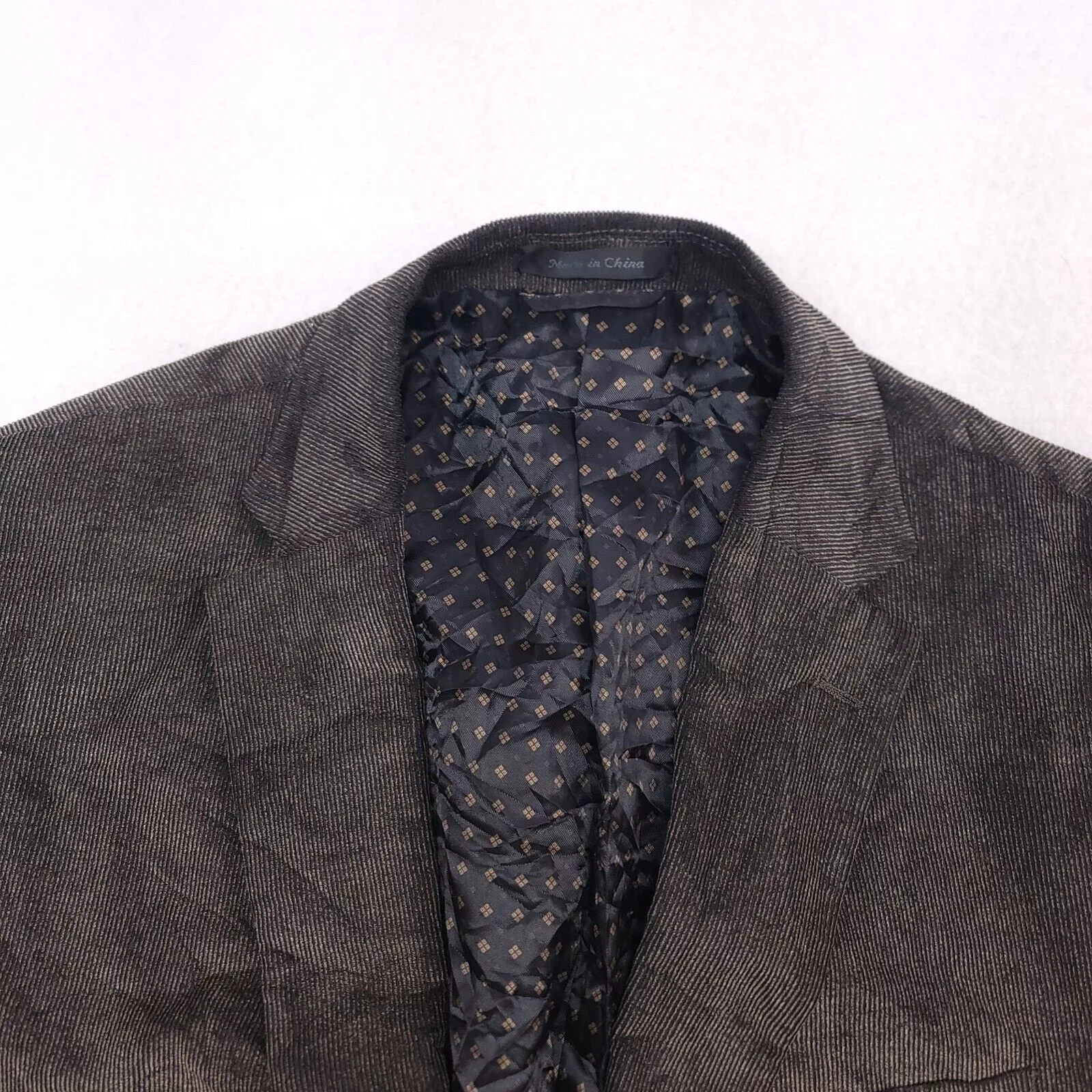 Chaps Suits Chaps Casual Two Button Suit Jacket Mens Size 44R Brown