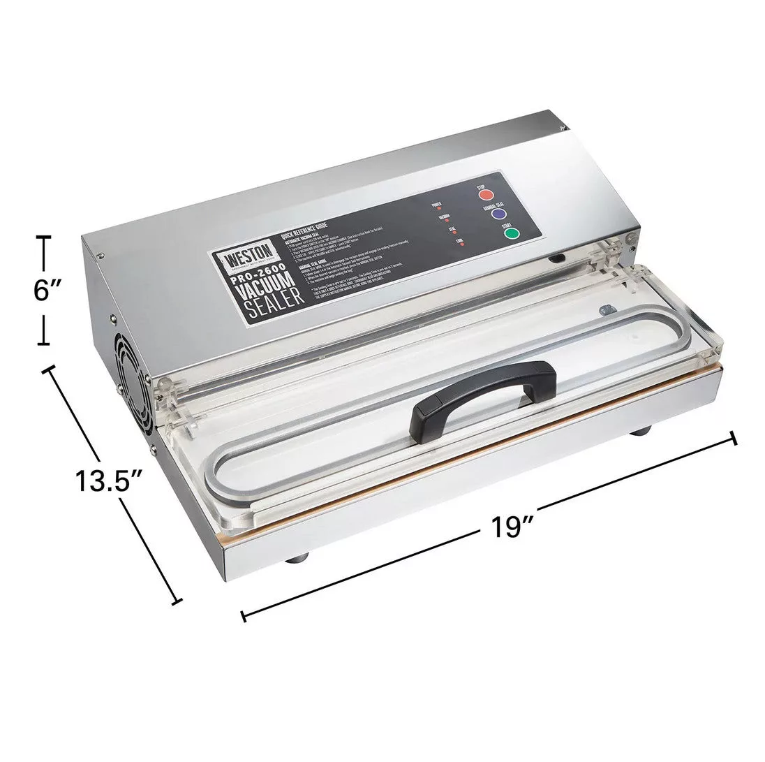 Pro-2600 Stainless Steel Vacuum Sealer