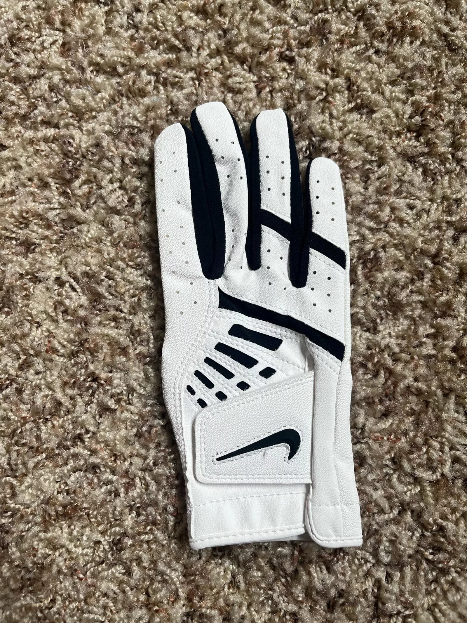 Nike Miscellaneous Nike Golf Dura Feel Single Glove Junior Right White