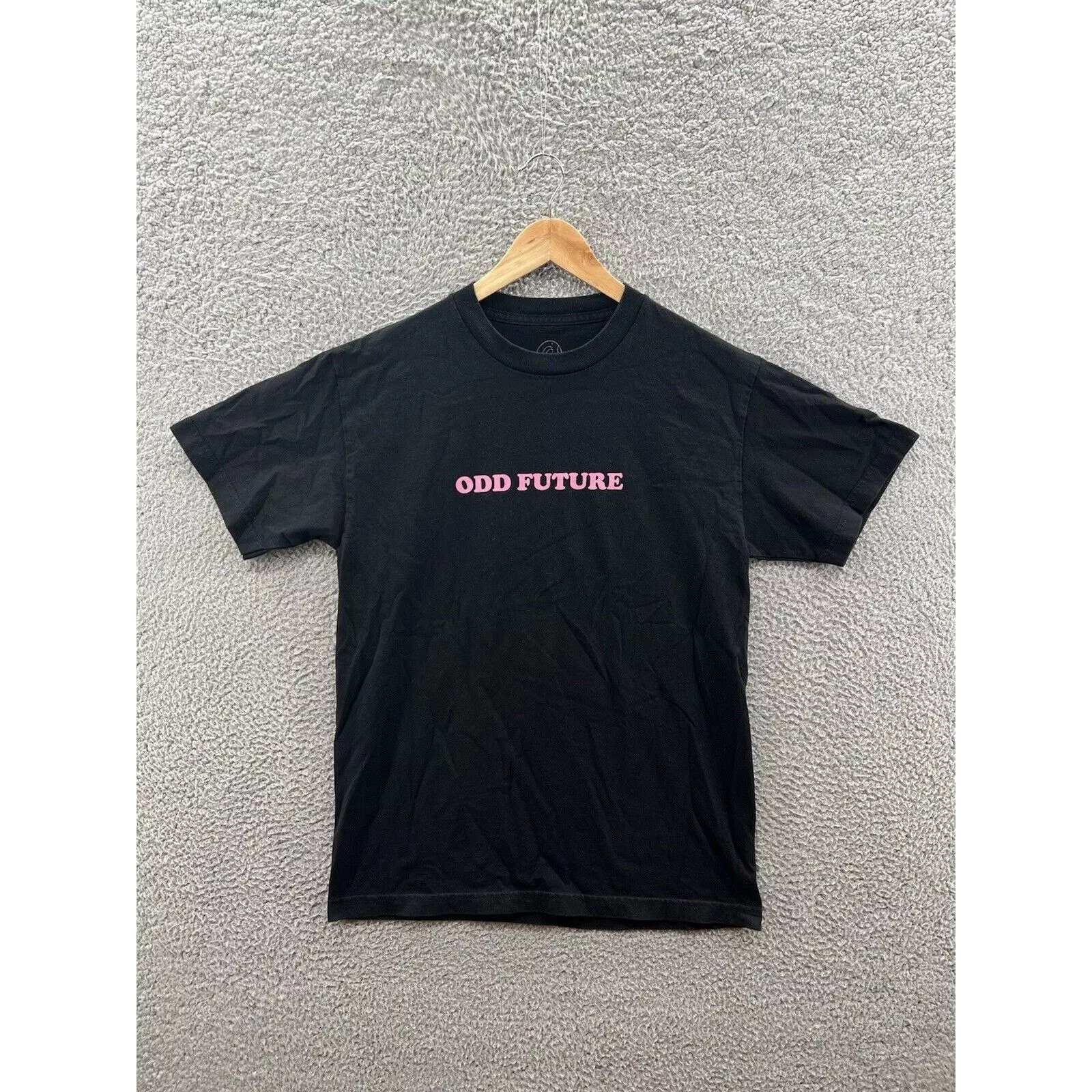 Odd Future Short Sleeve T Shirts Odd Future Santa Cruz Skateboards Black T-shirt Size Medium