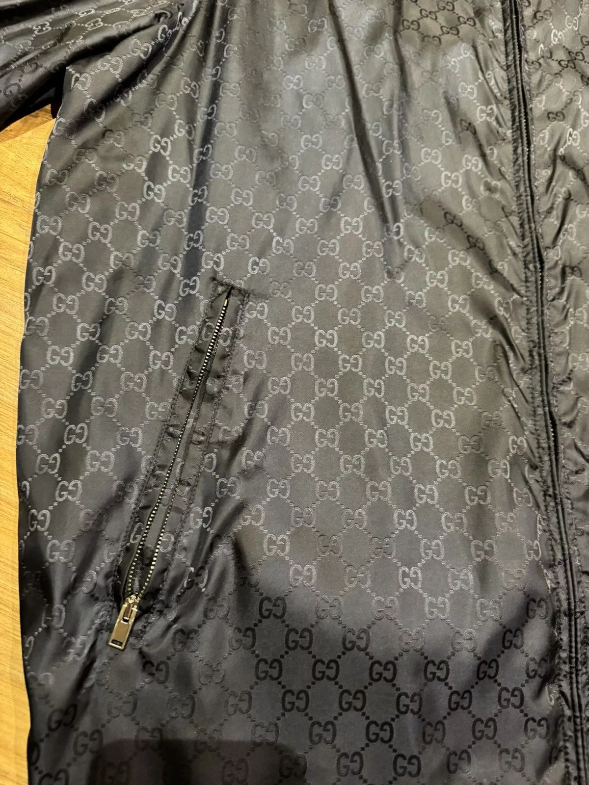 Gucci Raincoats Gucci jacket Black