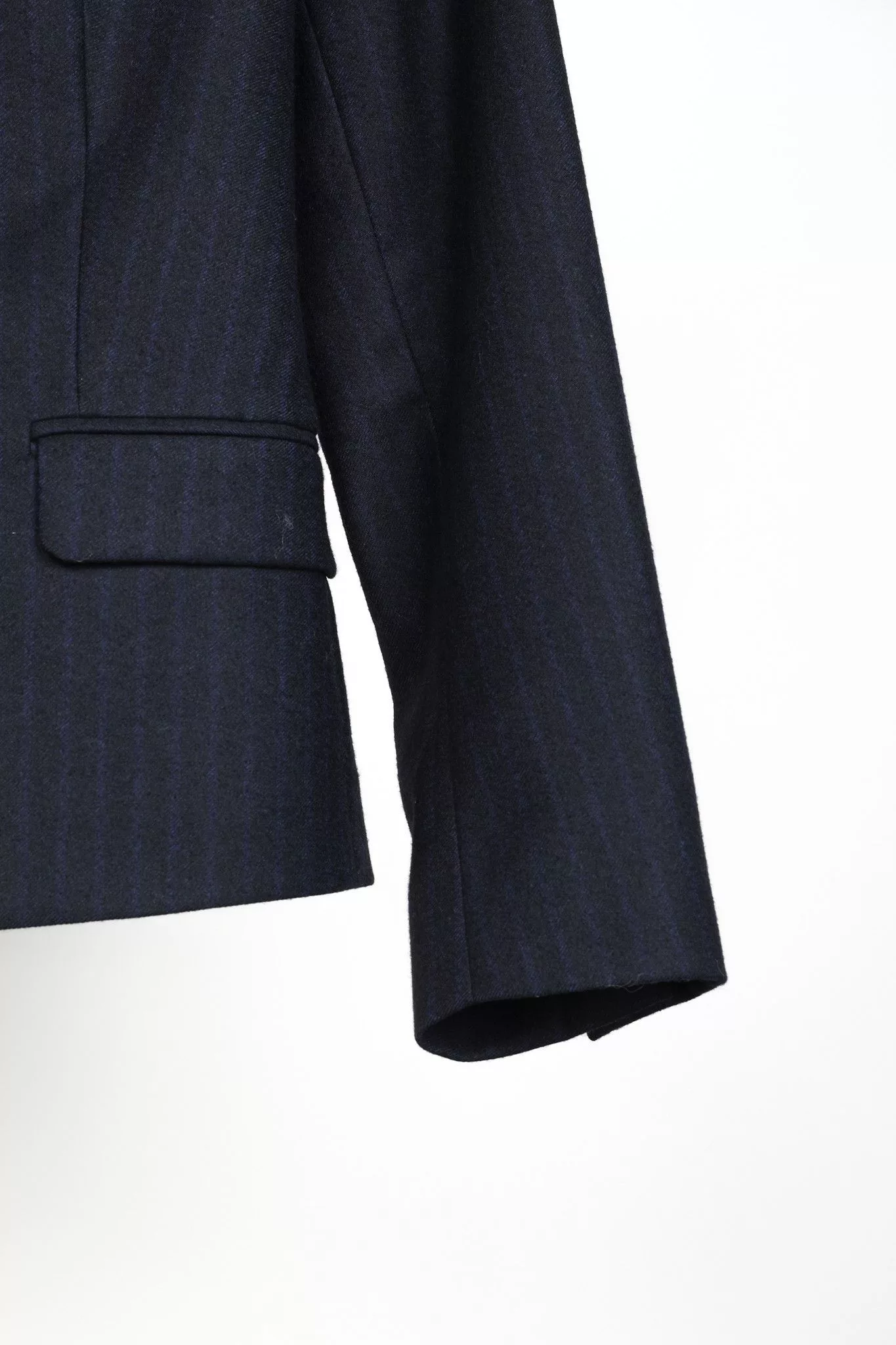 Dries Van Noten Blazers Dries Van Noten Navy Wool Blazer Black