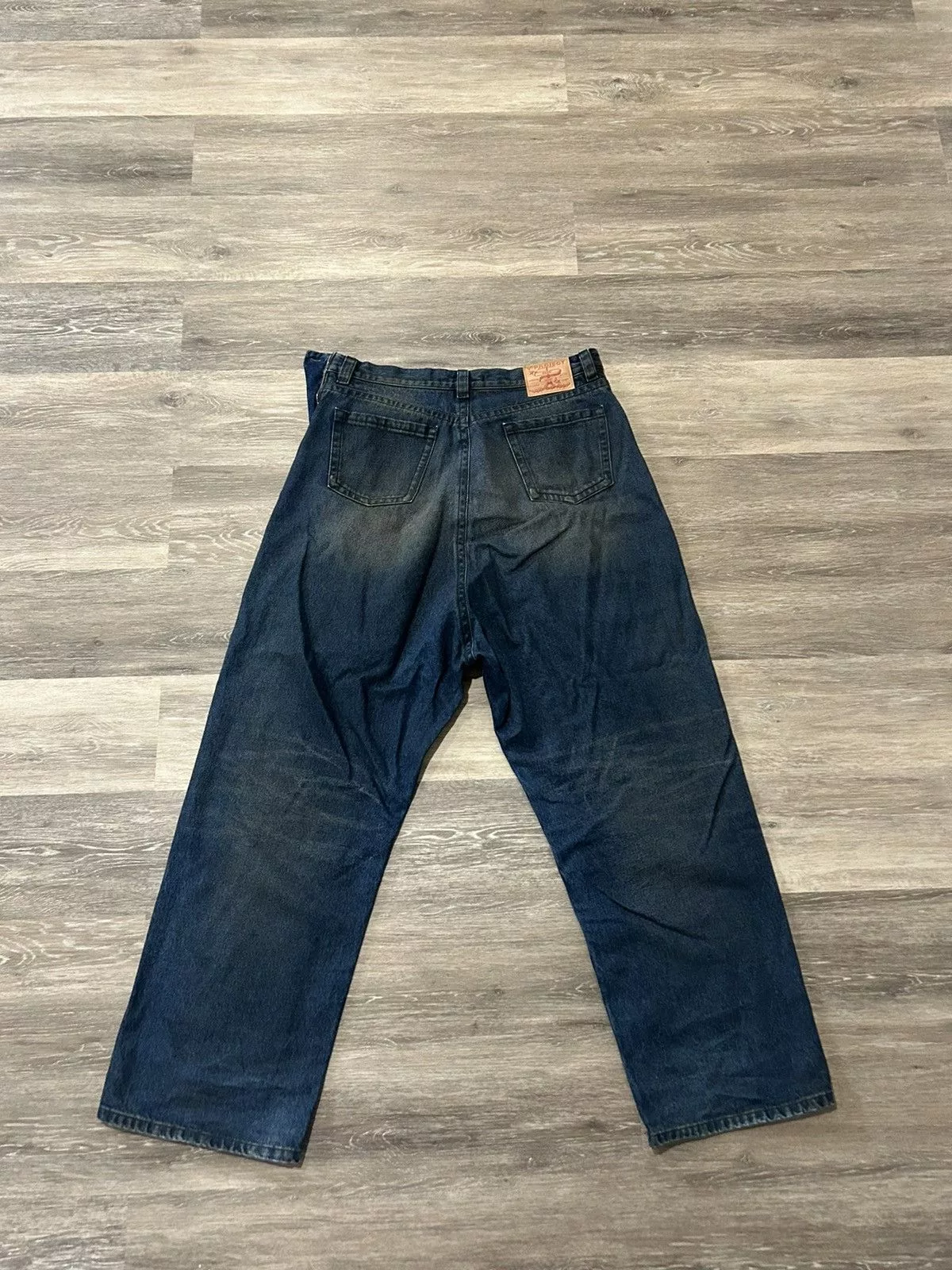 Y/Project Denim Y/Project Blue Whisker Souffle Denim Jeans