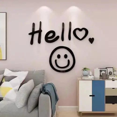 Designer Miscellaneous Designer Acrylic Wall Stickers Multi Streetwear