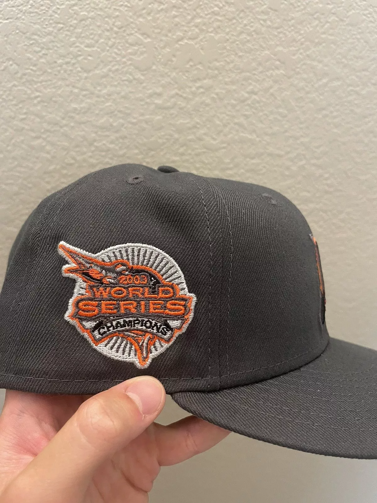 Other Hats Other Capanova Marlins Fitted 7 5/8 Gray