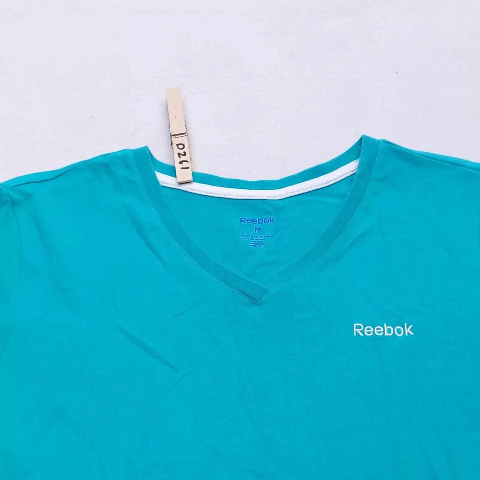 Reebok Tank Tops Reebok Active Pullover T Shirt Womens Size Medium Blue White