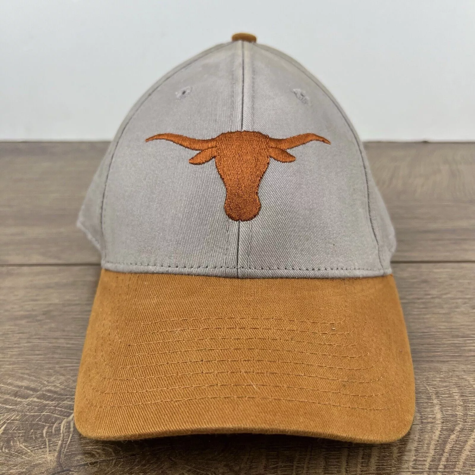 Other Hats Other Texas Longhorns Gray Orange Hat Gray Hat Adjustable Hat Gray